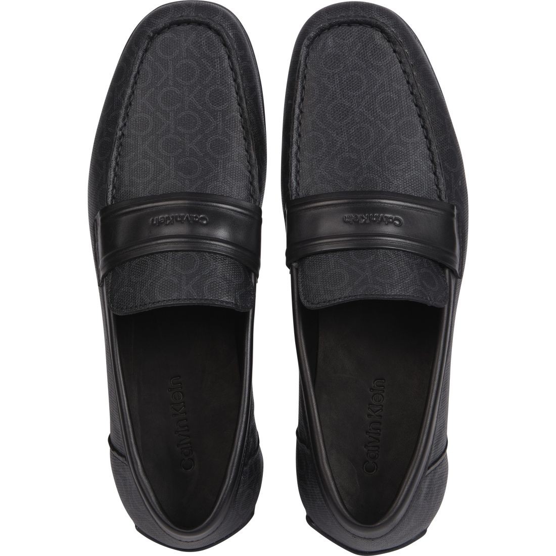 CALVIN KLEIN Mokasinai vyrams, Juoda, Driving mono mocasins 6