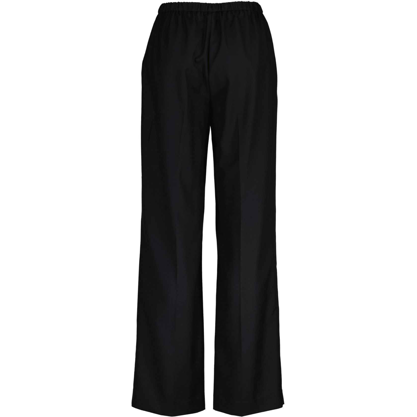 GANT Kelnės moterims, Juoda, wool blend pull on pants 2