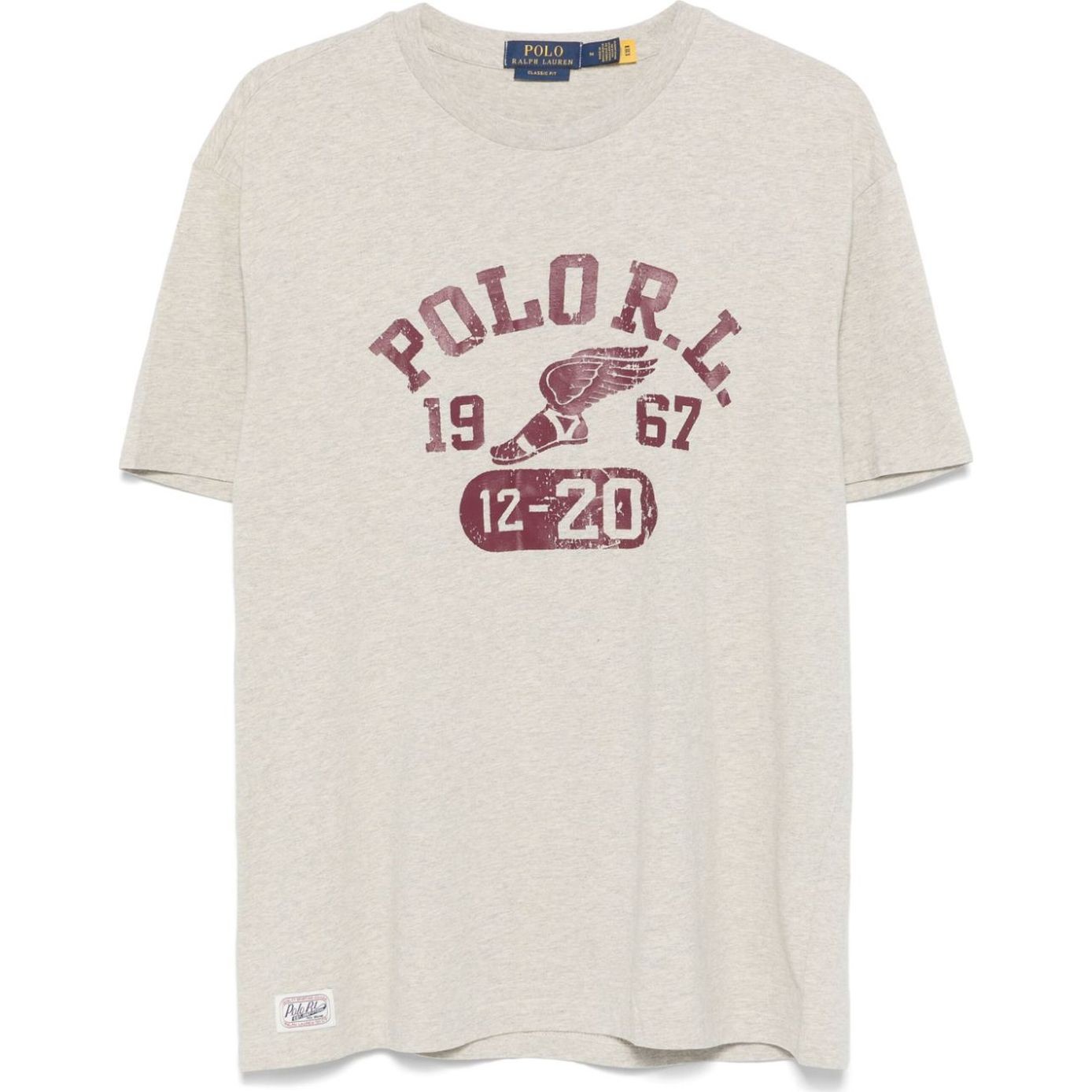 POLO RALPH LAUREN Marškinėliai trump. rankovėmis vyrams, Pilka, Short sleeve t shirt