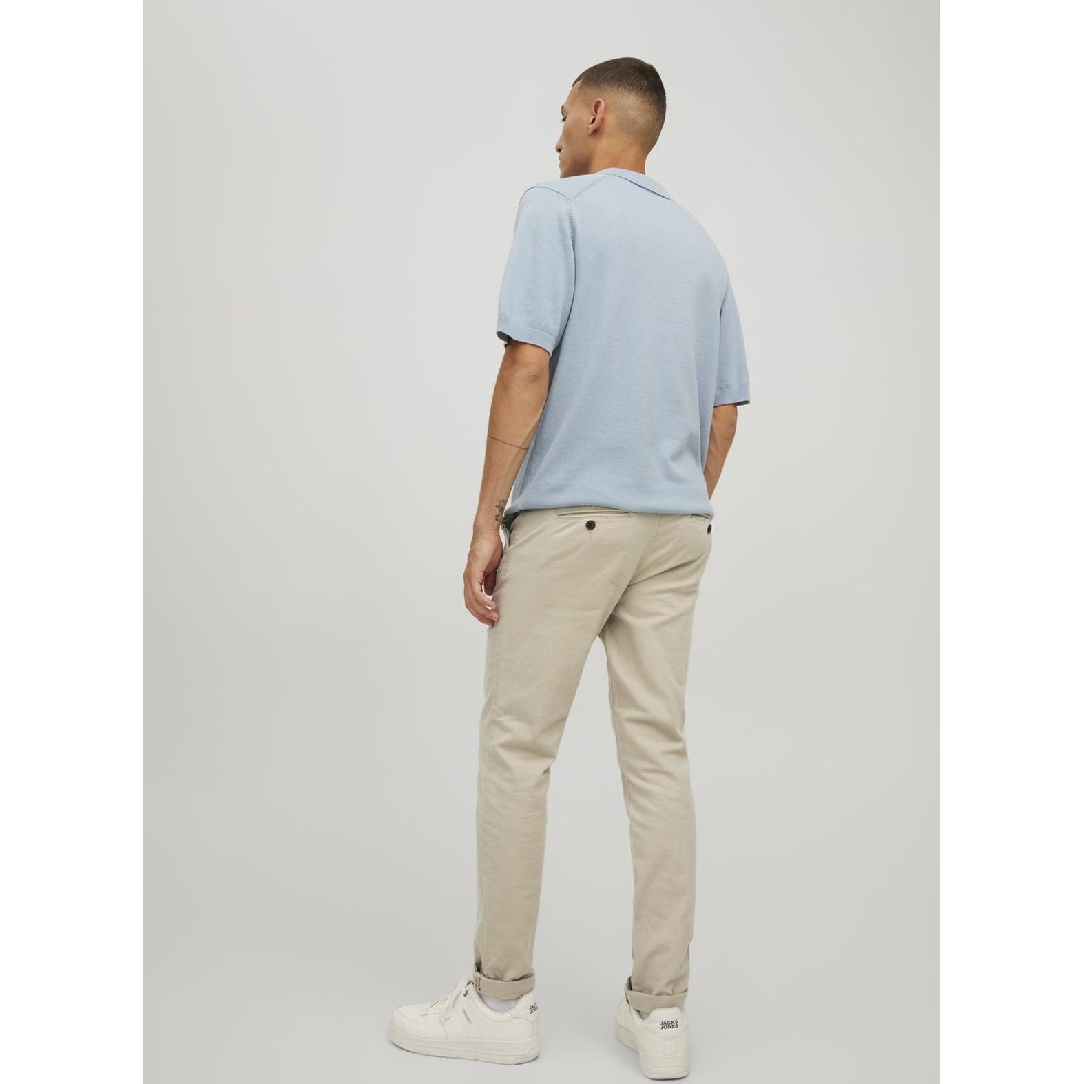 JACK & JONES Formalios kelnės vyrams, Smėlio, Marco Fury 5