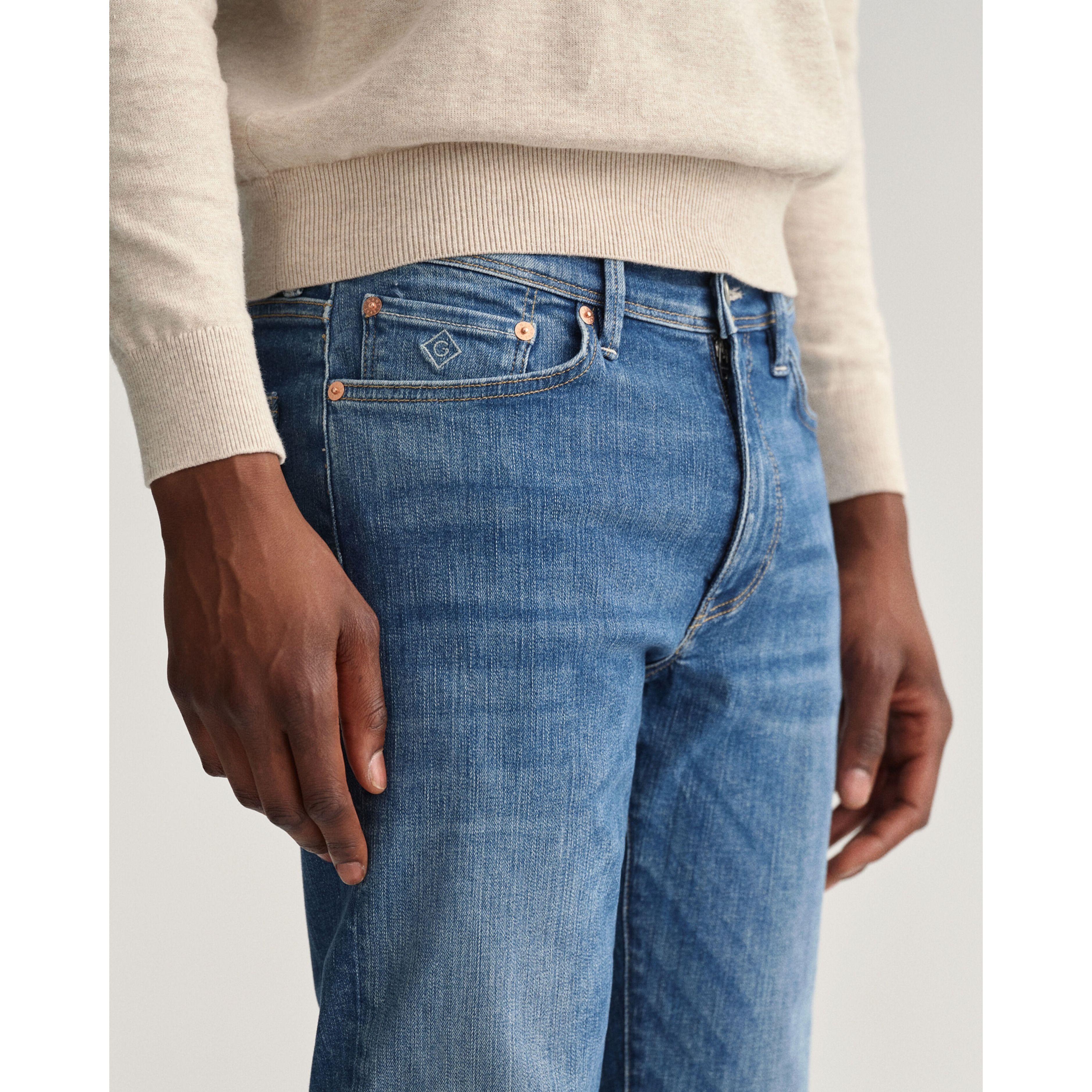 GANT Džinsai -  vyrams, Mėlyna, MAXEN ACTIVE-RECOVER JEANS 4