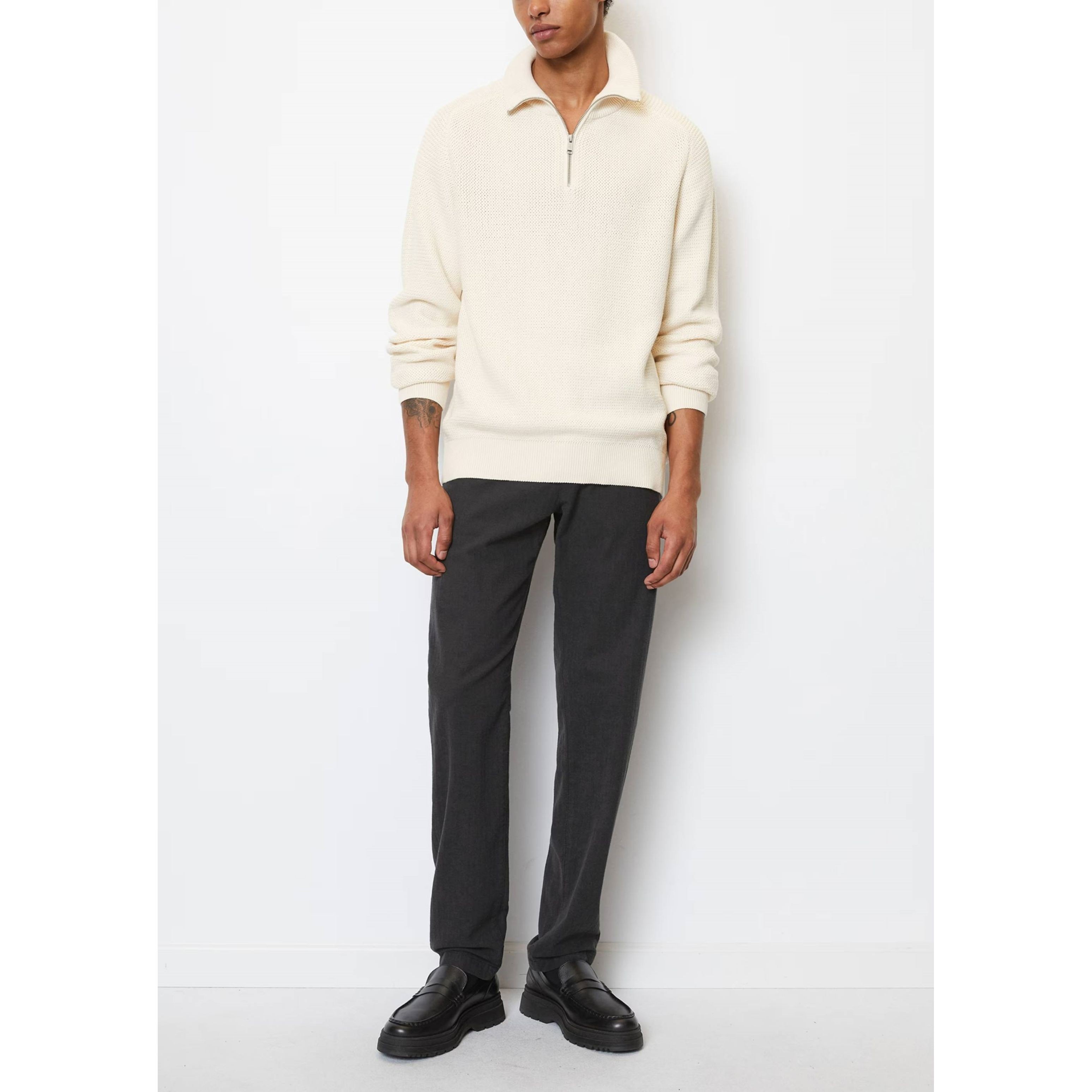 MARC O'POLO Megztinis vyrams, Balta 2