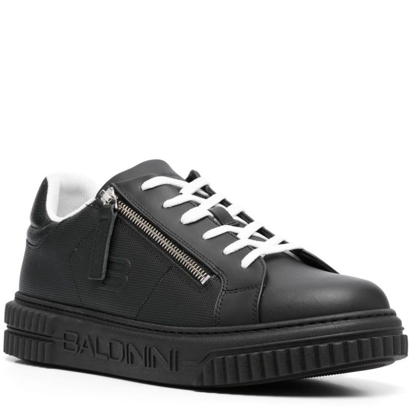BALDININI Sportiniai bateliai vyrams, Juoda, Low top man sneakers 2