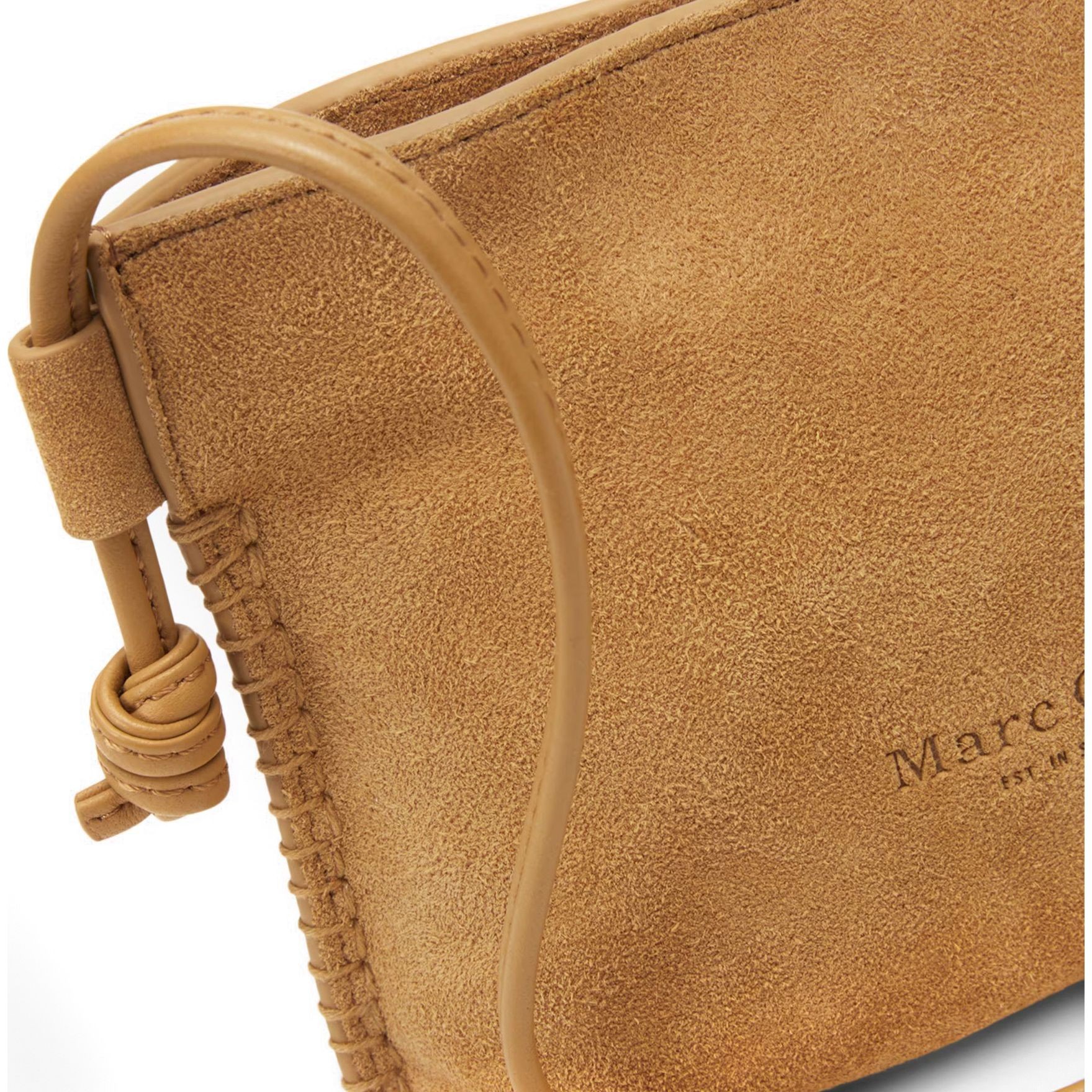 MARC O'POLO Rankinė per petį moterims, Camel, Mod. Swea 3