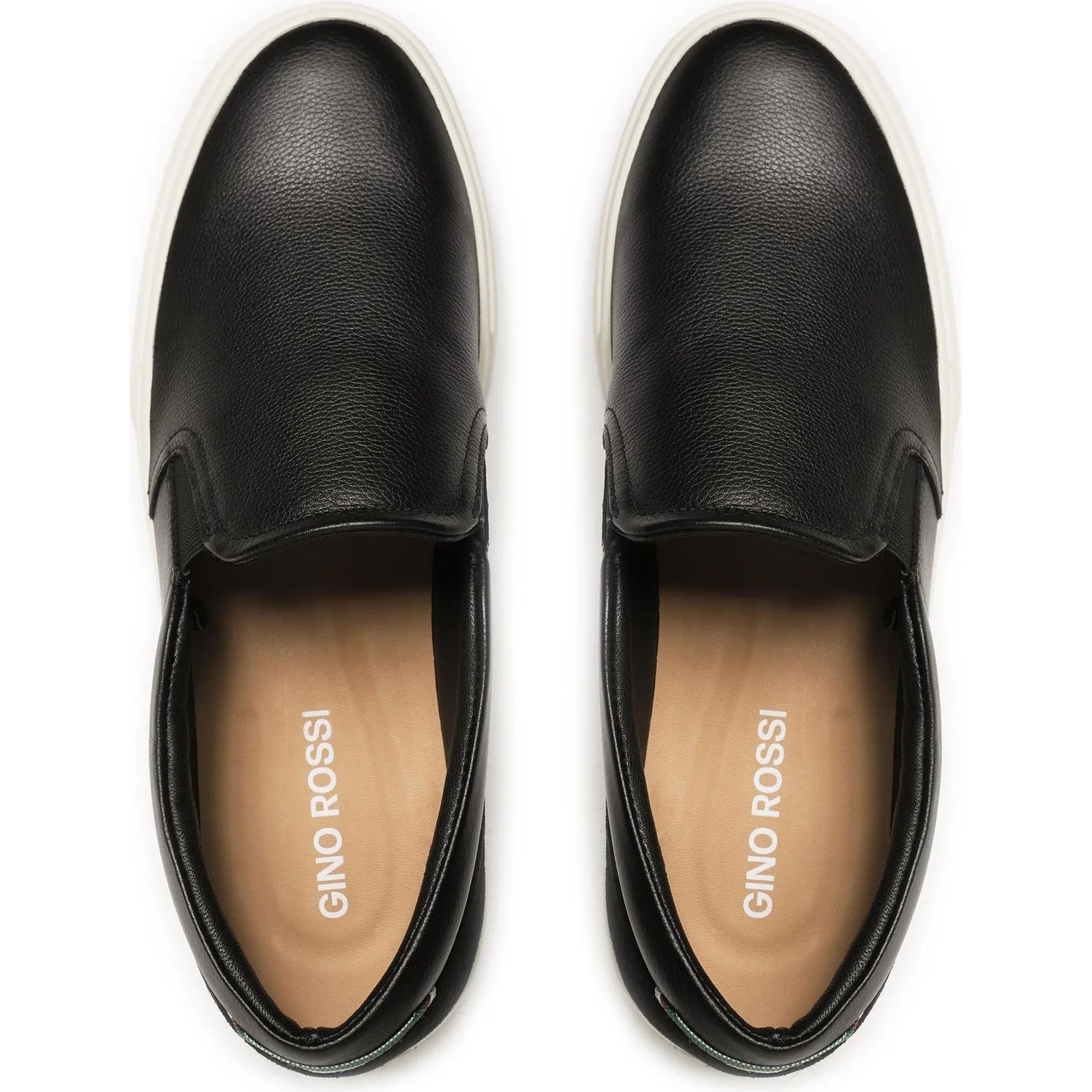 GINO ROSSI Bateliai - vyrams, Juoda, SHOES 4