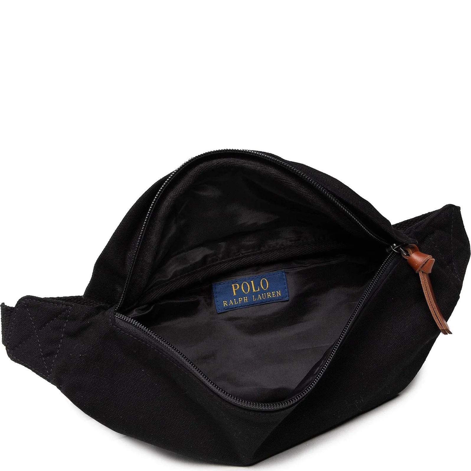 POLO RALPH LAUREN Rankinė per juosmenį vyrams, Juoda, Medium waist bag 4