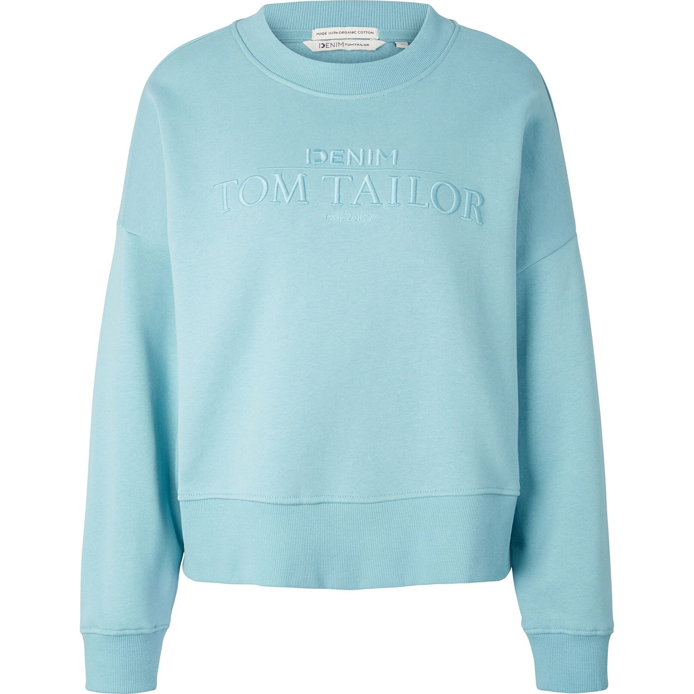 TOM TAILOR Sportinis nertinis moterims, Žalia, Džemperis