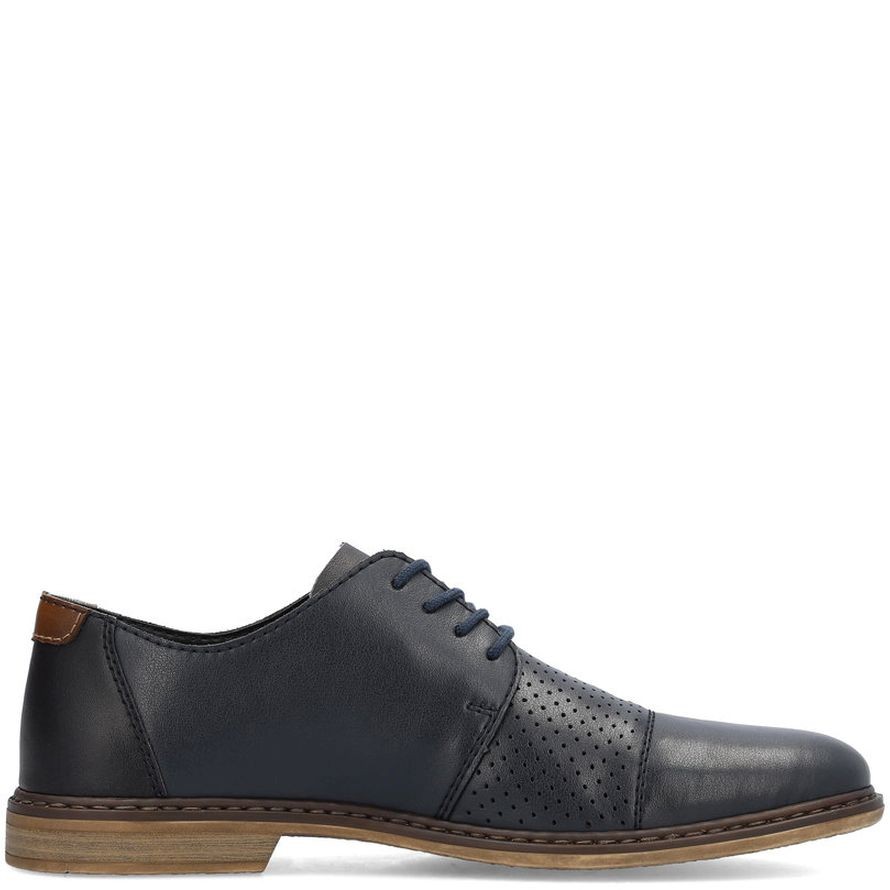 RIEKER Klasikiniai batai vyrams, Mėlyna, FORMAL 7