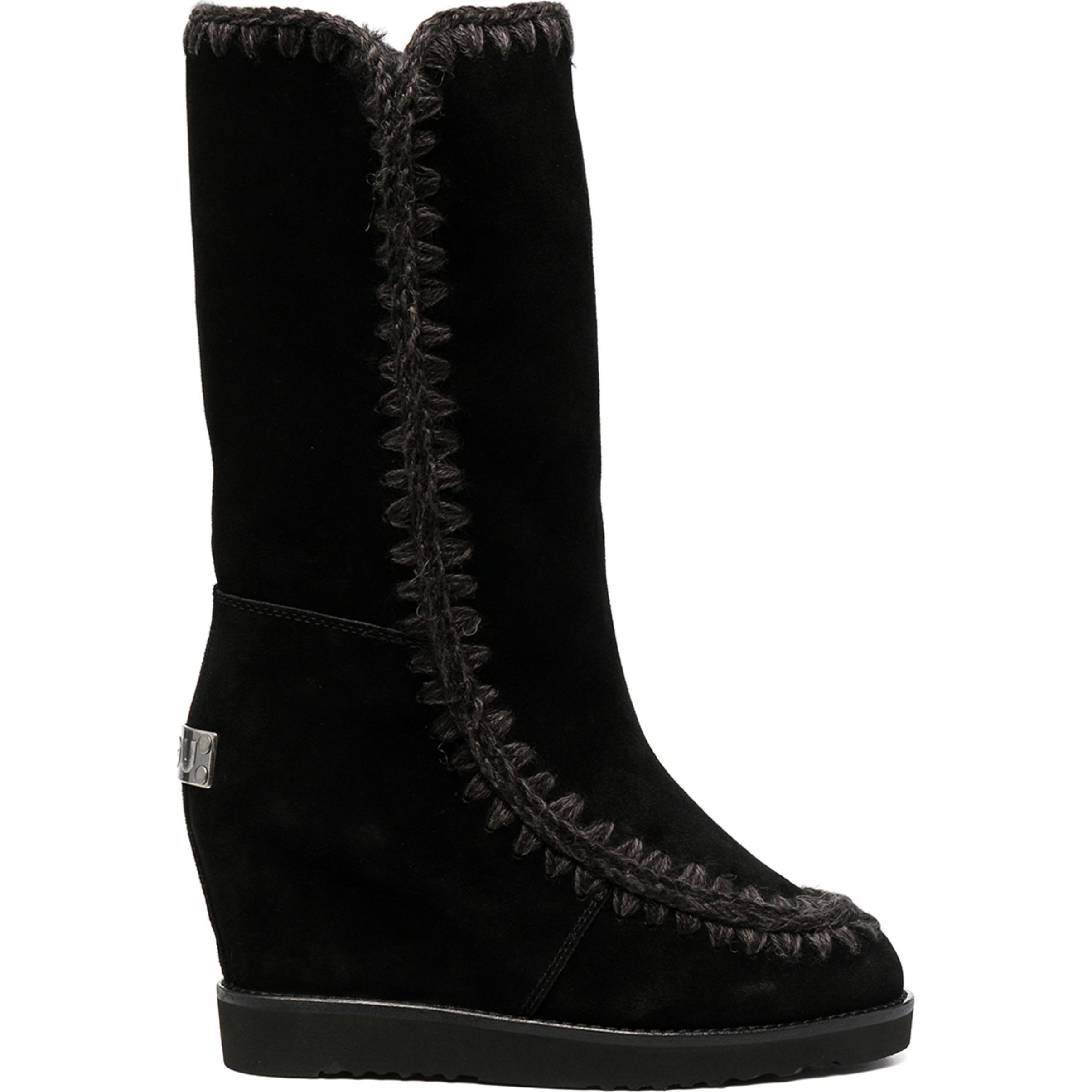 MOU Auliniai moterims, Juoda, Eskimo french toe boot 2