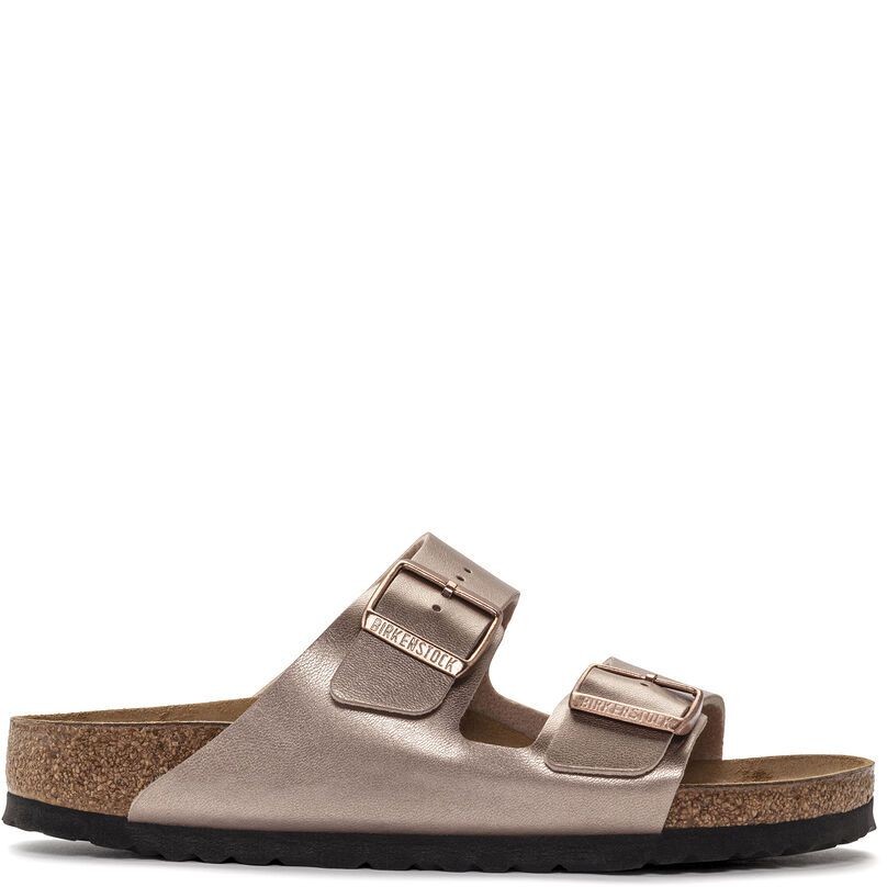BIRKENSTOCK Šlepetės moterims, Bronzinė, Arizona BF slippers 2