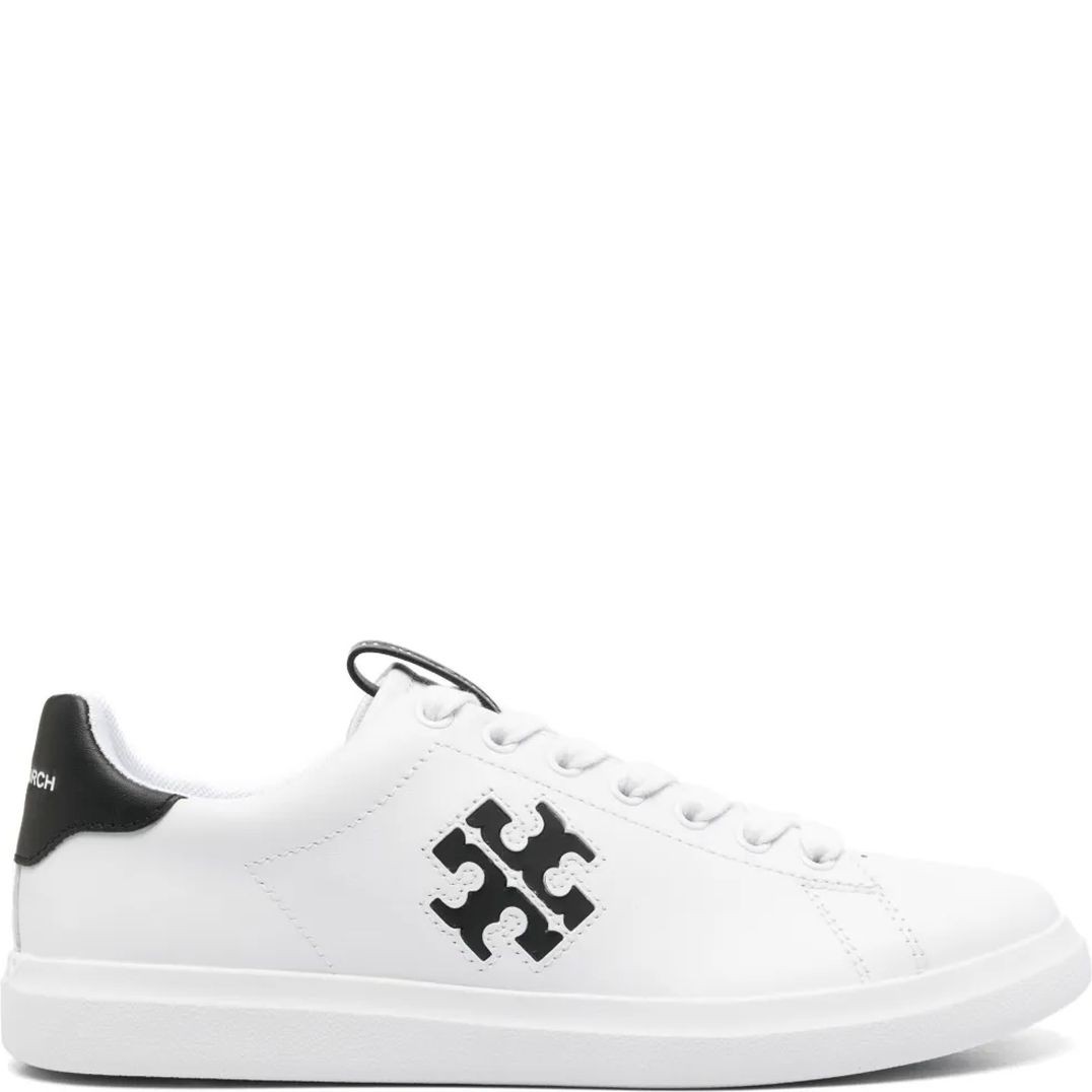 TORY BURCH Laisvalaikio bateliai moterims, Balta, Double t howell court 1