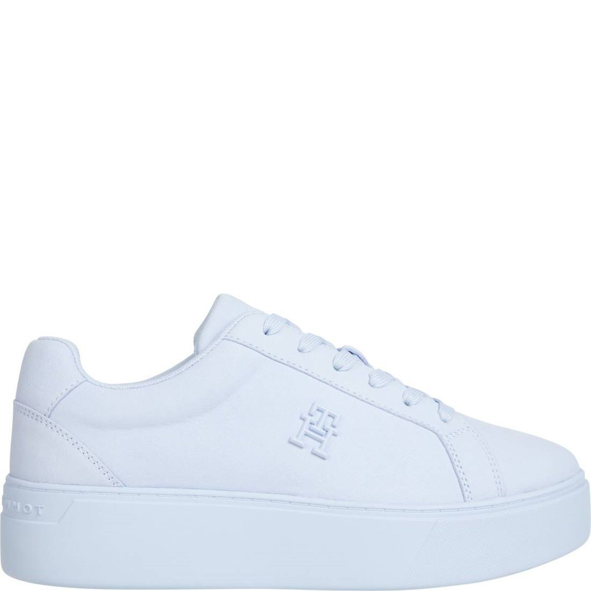 TOMMY HILFIGER Laisvalaikio bateliai moterims, Mėlyna, Platform court sneaker 2
