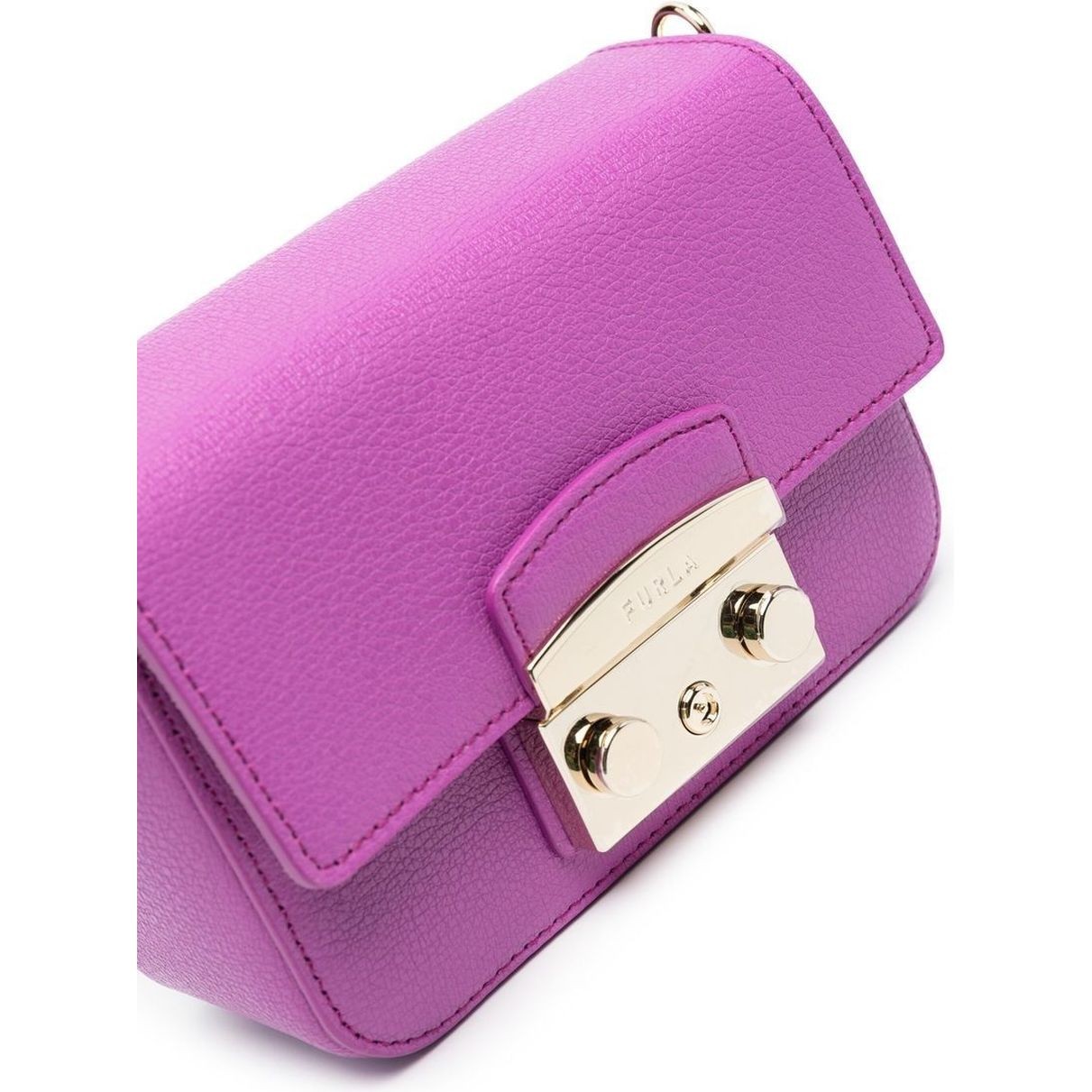 FURLA Rankinė per petį moterims, purple, Metropolis mini crossbody 3