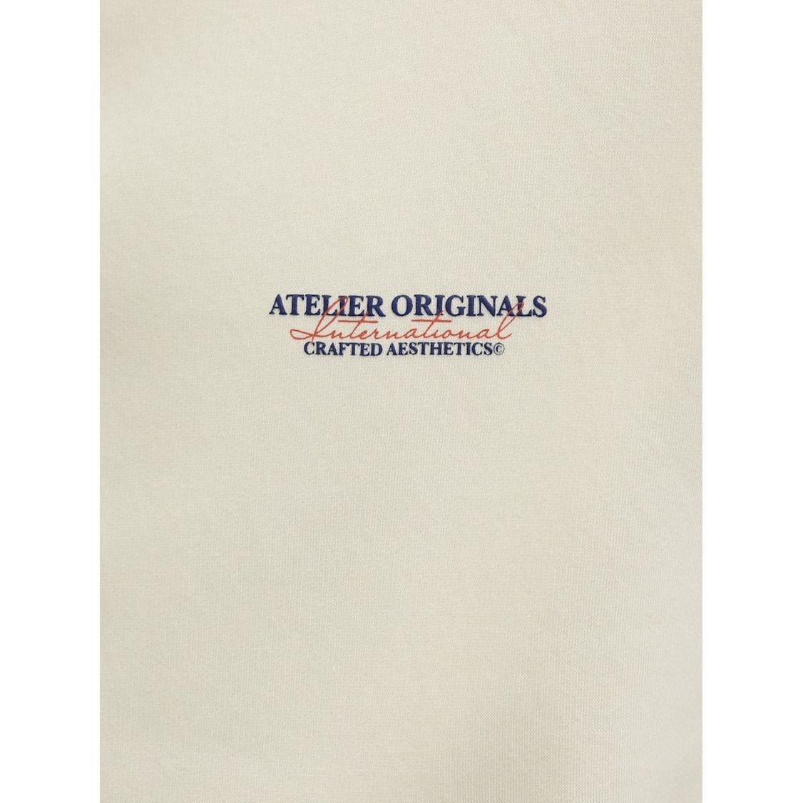 JACK & JONES Džemperis vyrams, Smėlio, Islington back sweat hood 8