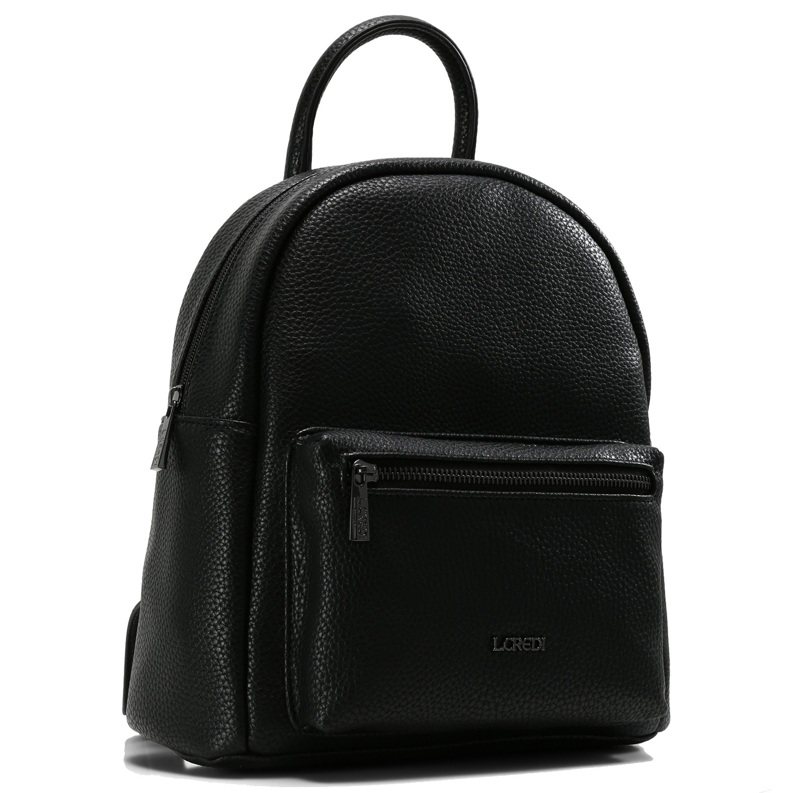 L.CREDI Kuprinė moterims, Juoda, Budapest 2