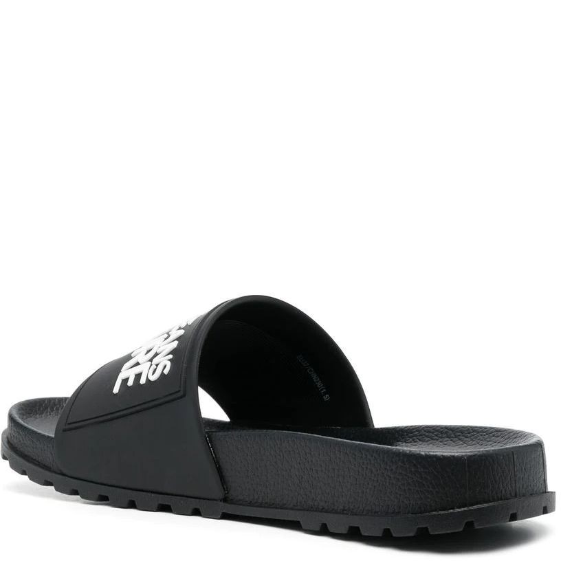 VERSACE JEANS CUTURE Šlepetės moterims, Juoda, Fondo shelly slippers 3