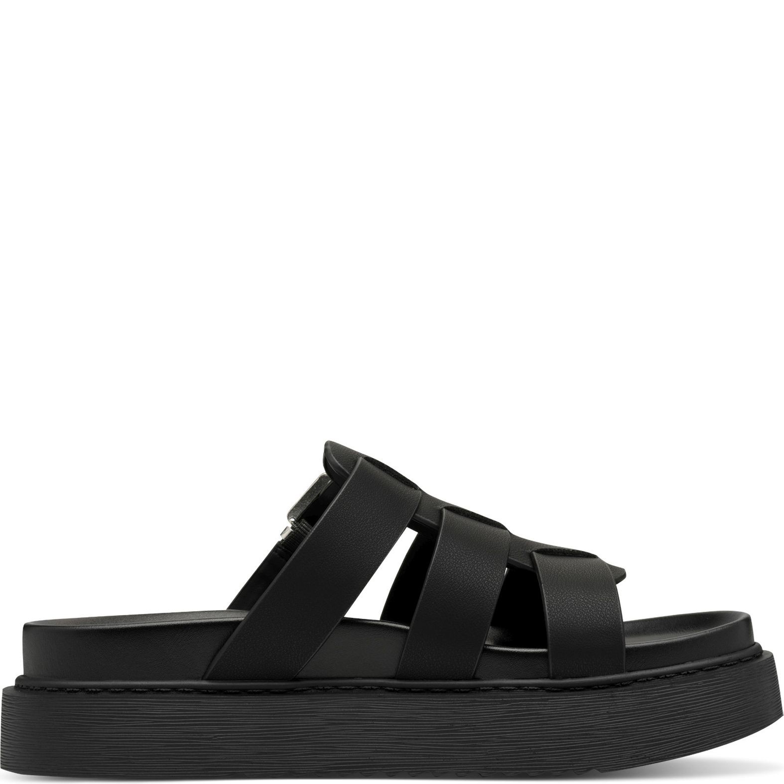 TAMARIS Šlepetės moterims, Juoda, Footbed styles sandals 3