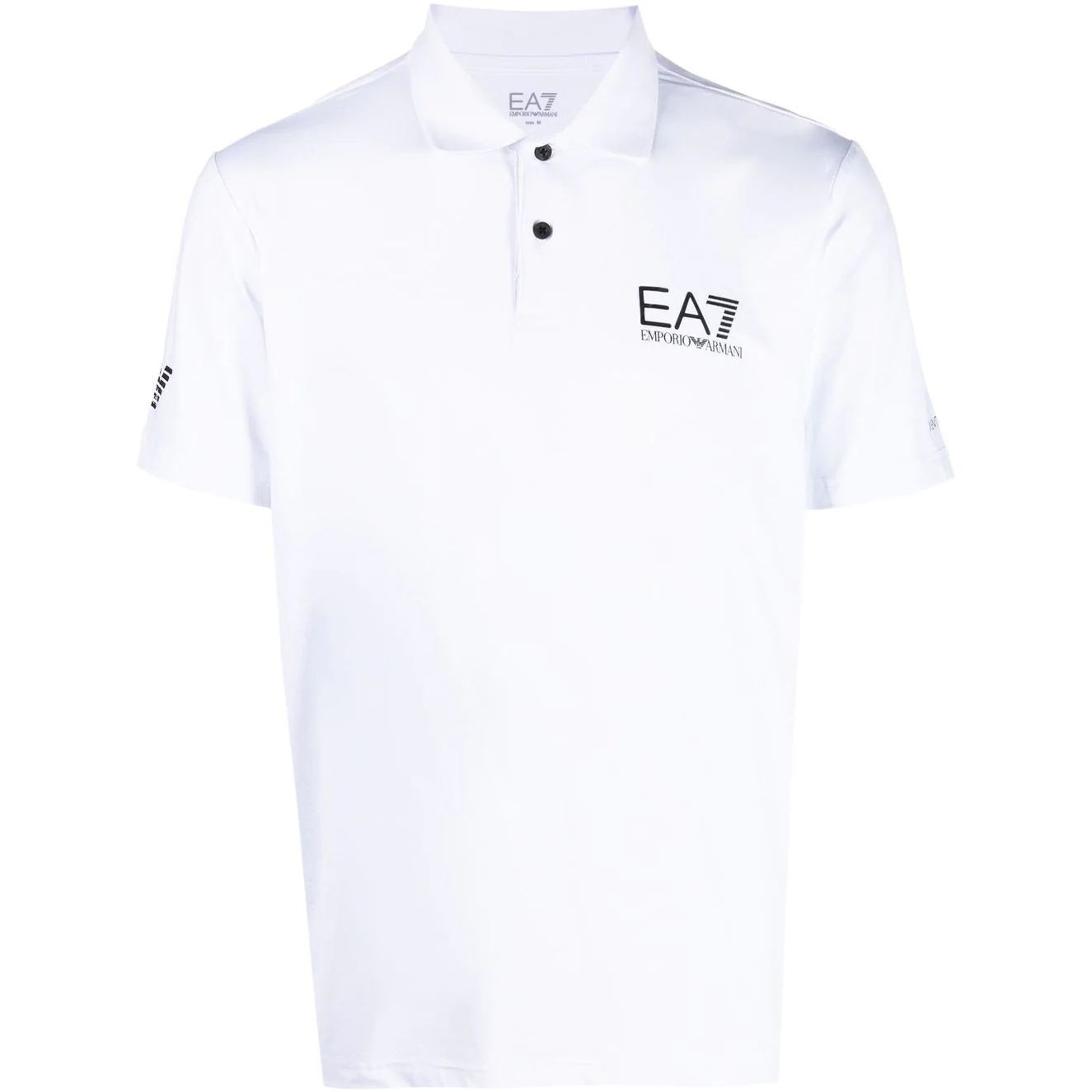 EA7 Polo marškiniai trumpos rank. vyrams, Balta, Polo shirt 1