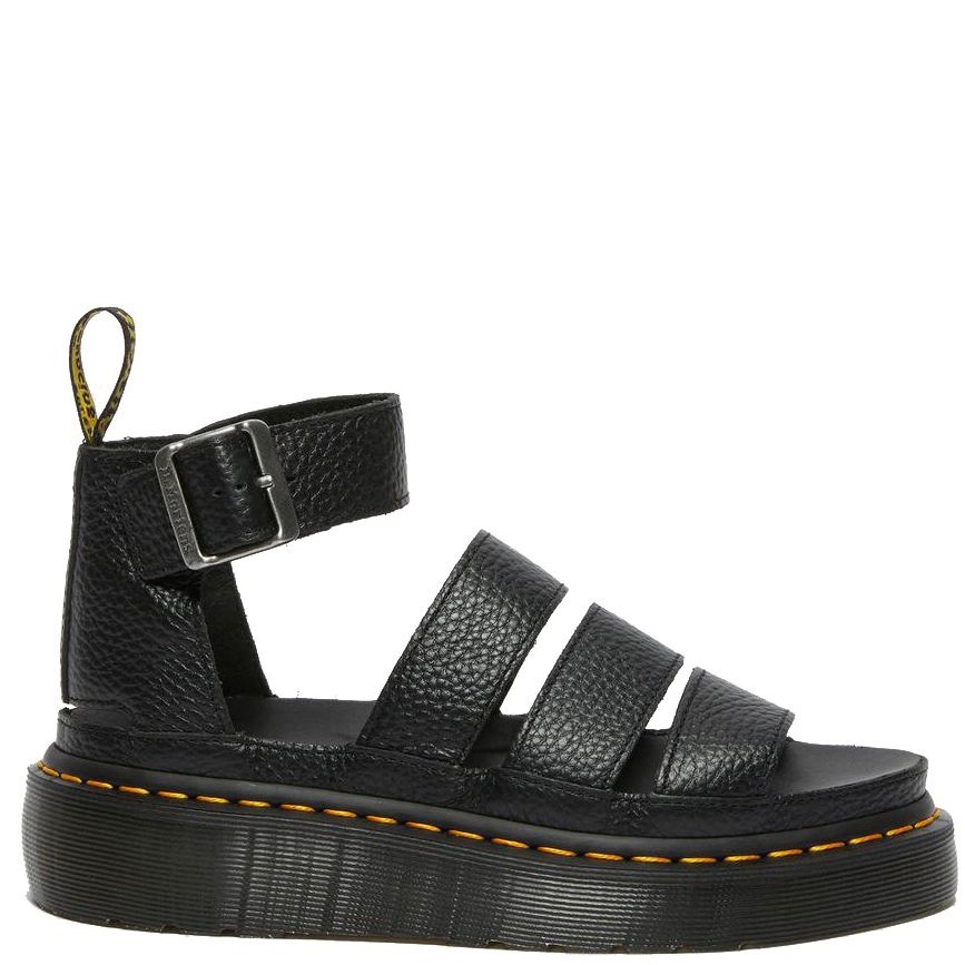 DR. MARTENS Basutės moterims, Juoda, Clarissa Ii milled sandals 2
