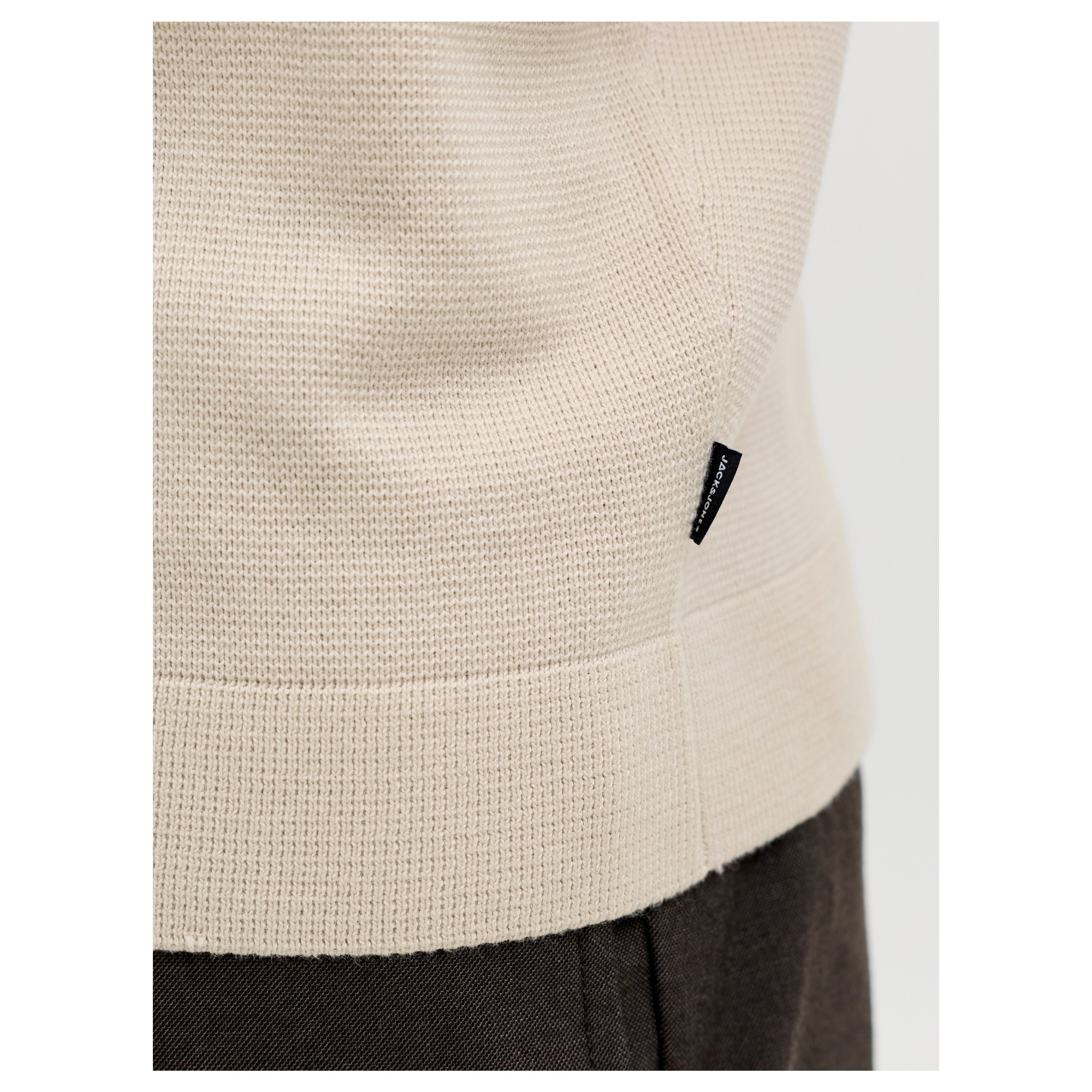 JACK & JONES Megzta palaidinė vyrams, Smėlio, Milano spring polo 3