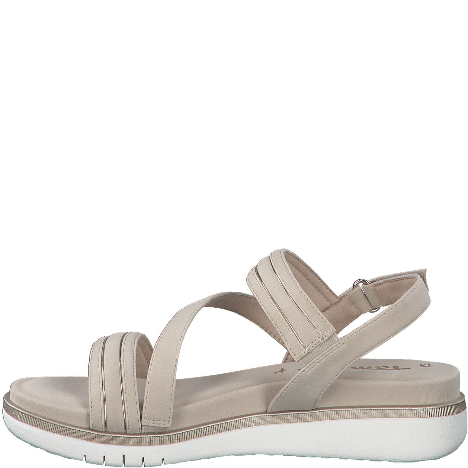 TAMARIS Basutės moterims, Smėlio, SANDALS 3