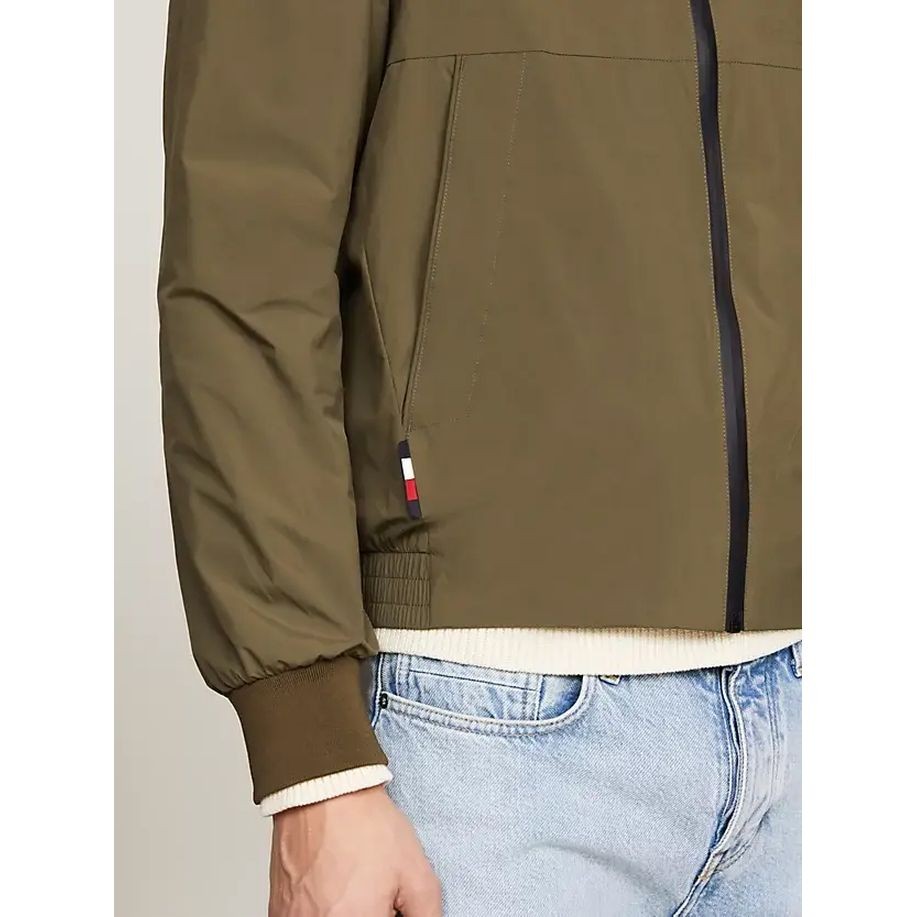 TOMMY HILFIGER Bomberis vyrams, Žalia, Portland bomber 2