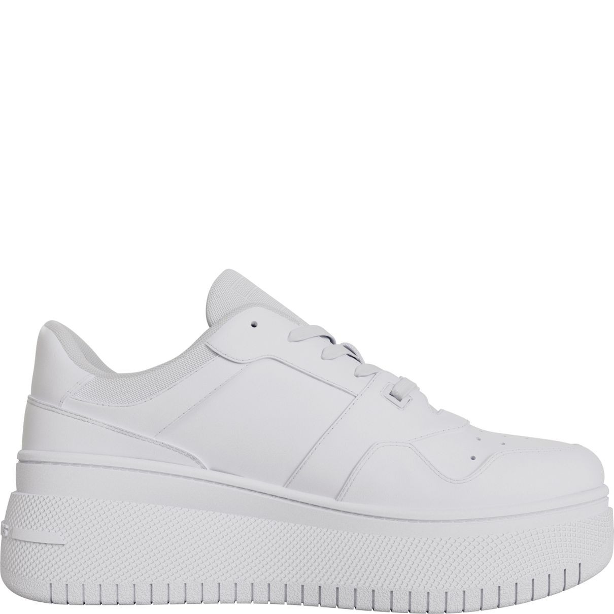 TOMMY JEANS Laisvalaikio bateliai moterims, Balta, Retro basket flatform 5