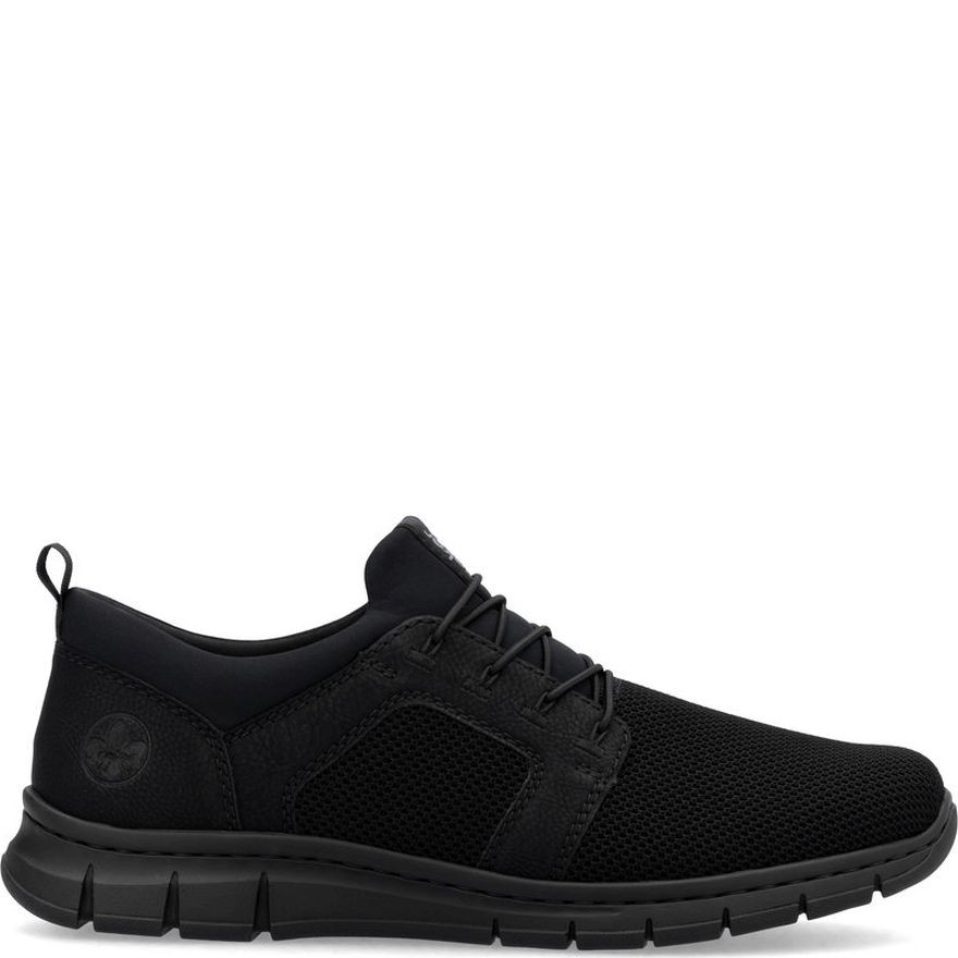 RIEKER Laisvalaikio bateliai vyrams, Juoda, Slipper 2