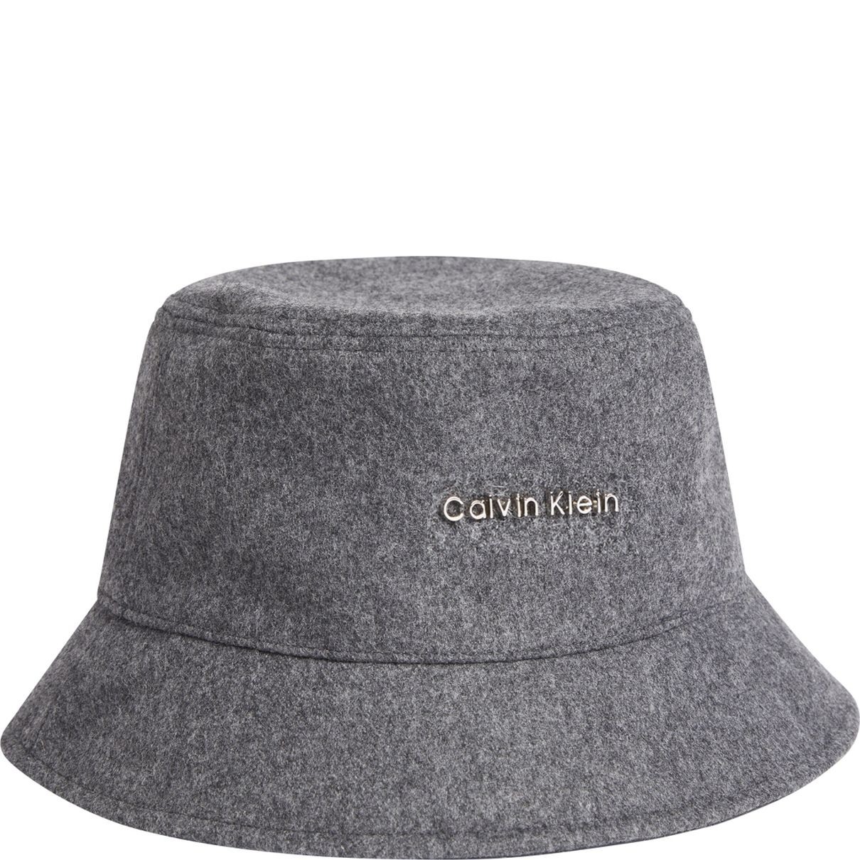 CALVIN KLEIN Kepurė moterims, Pilka, Must bucket hat 1