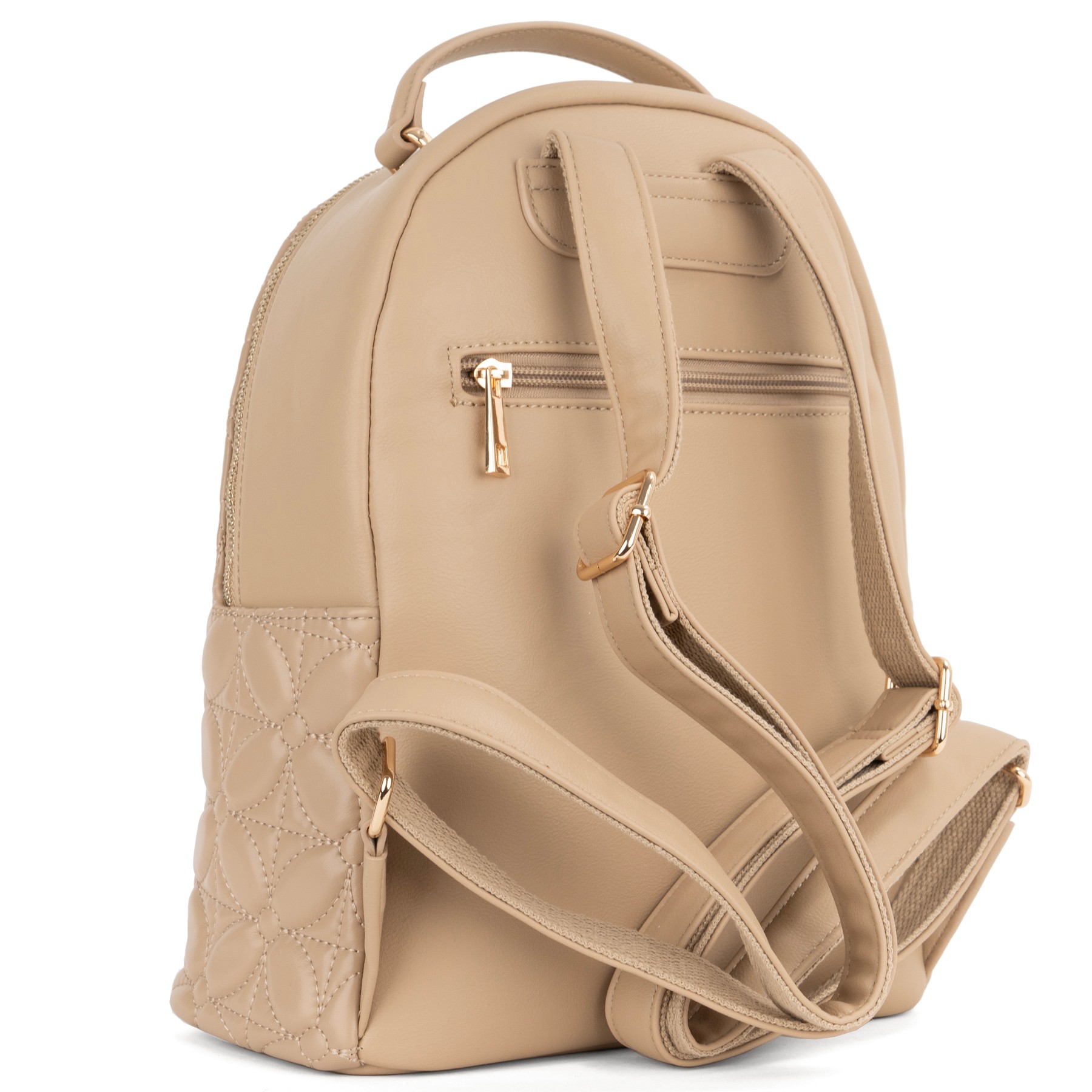 JULICE Kuprinė moterims, Smėlio, Backpack 2