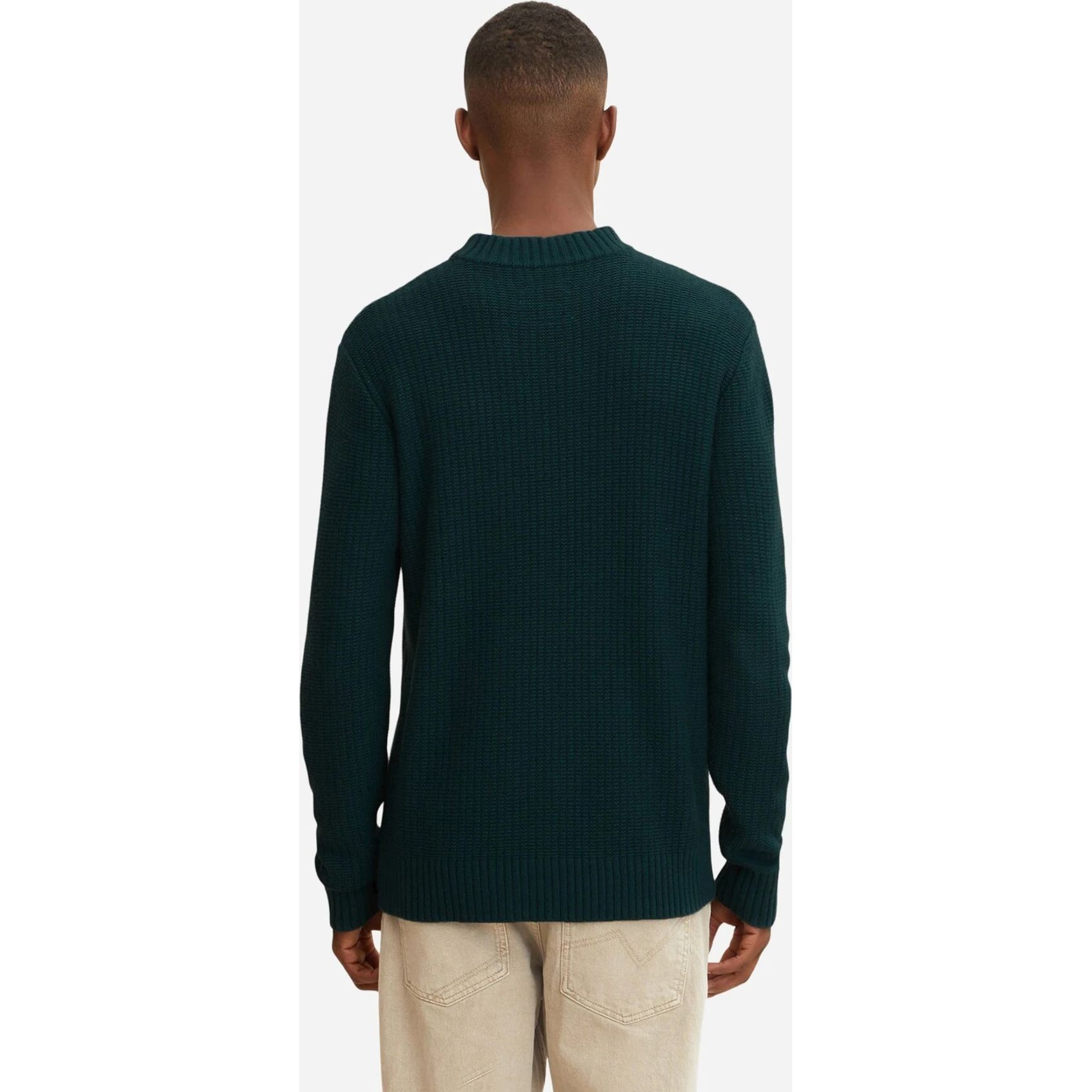 TOM TAILOR Sportinis nertinis vyrams, Žalia, JUMPER 3