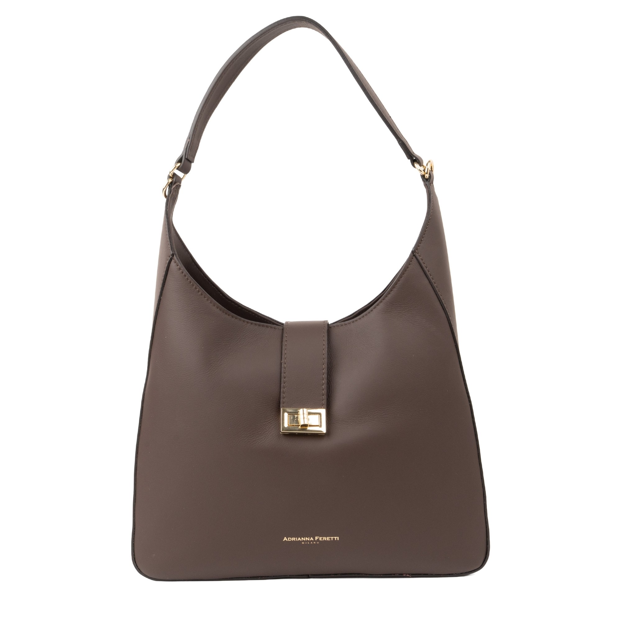ADRIANNA FERETTI Pirkinių krepšys moterims, Ruda, Tote bag 1