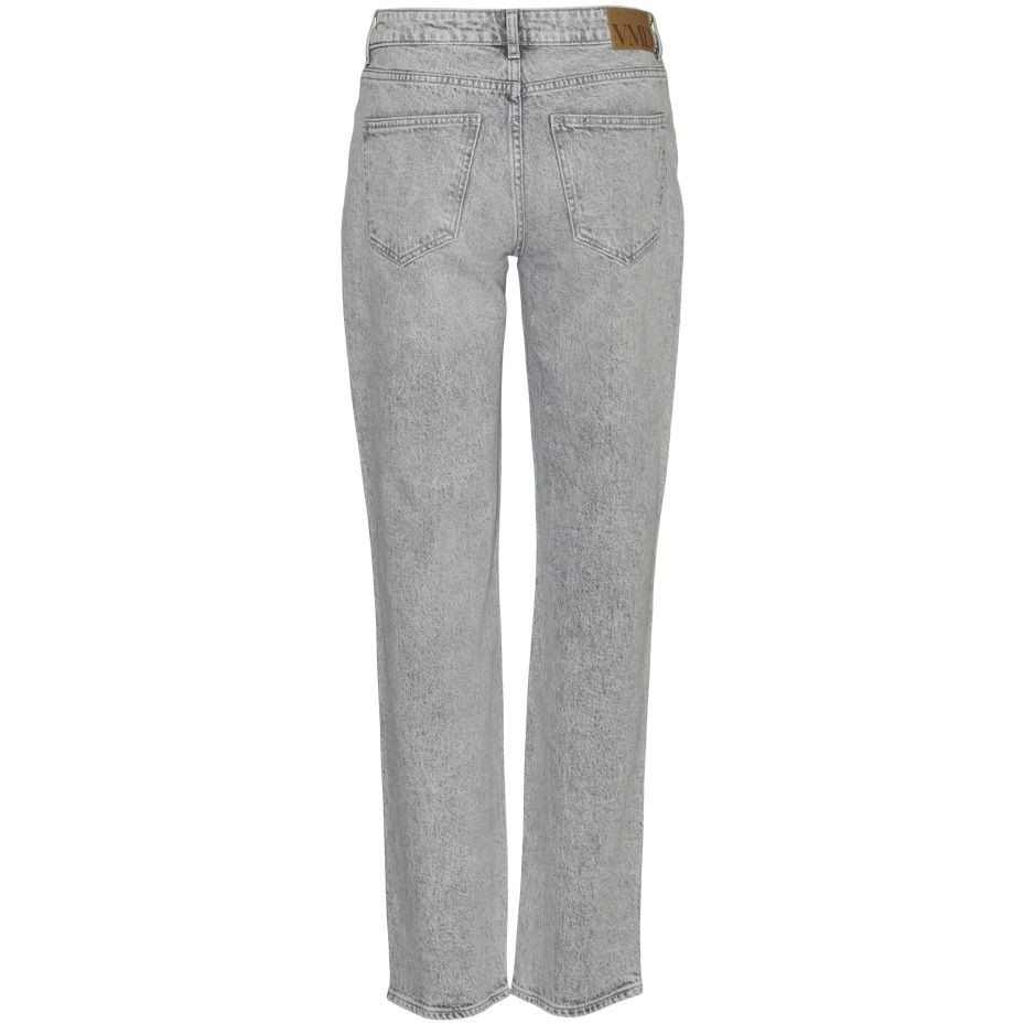 VERO MODA Tiesūs džinsai moterims, Pilka, Jada low straight jeans 2