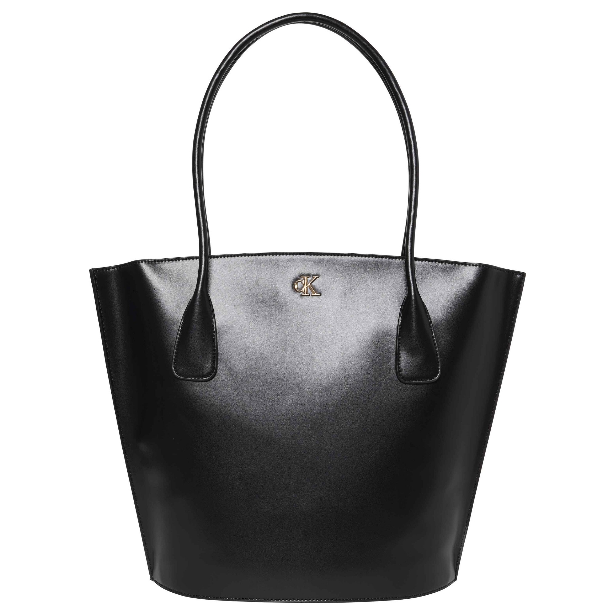 CALVIN KLEIN Pirkinių krepšys moterims, Juoda, CK medium tote 1