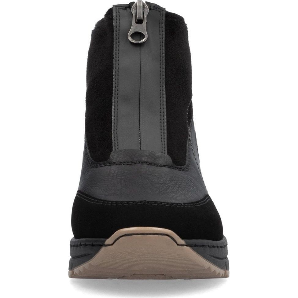 RIEKER Aulinukai moterims, Juoda, Ladies short boots 3