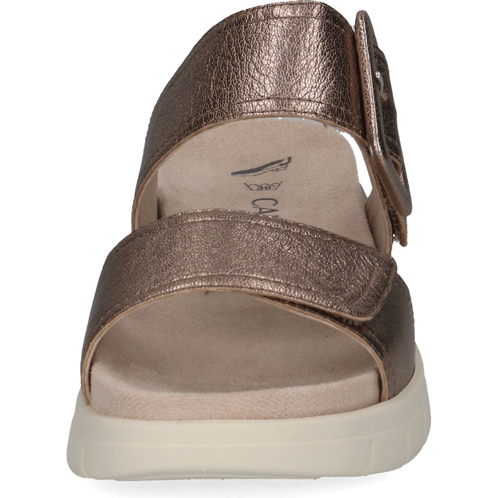 CAPRICE Šlepetės moterims, Bronzinė, Slippers 3