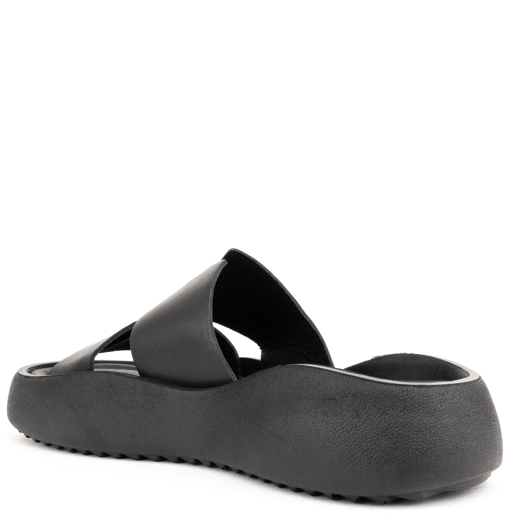 SERGIO MORETTI Šlepetės moterims, Juoda, Slippers 3