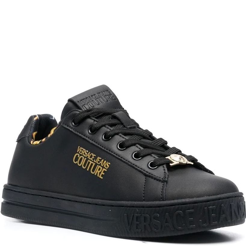 VERSACE JEANS CUTURE Bateliai - moterims, Juoda, Fondo court shoes 1