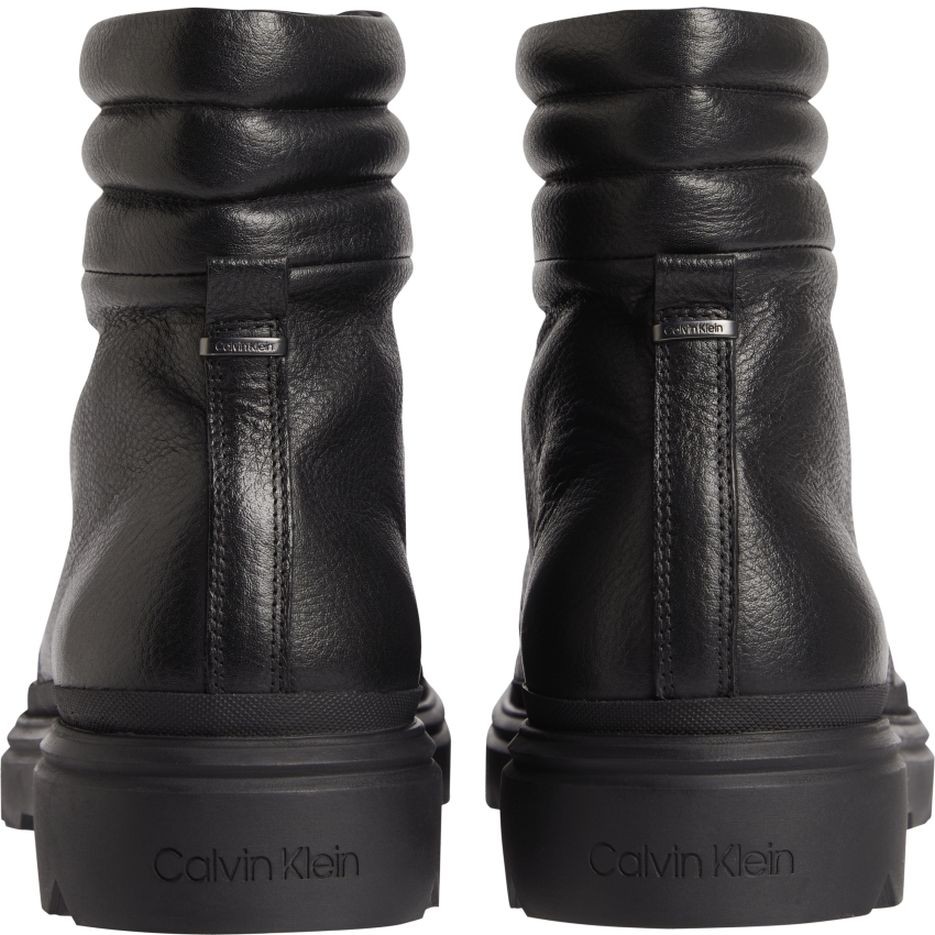 CALVIN KLEIN Aulinukai vyrams, Juoda, COMBAT BOOT PB LTH 3