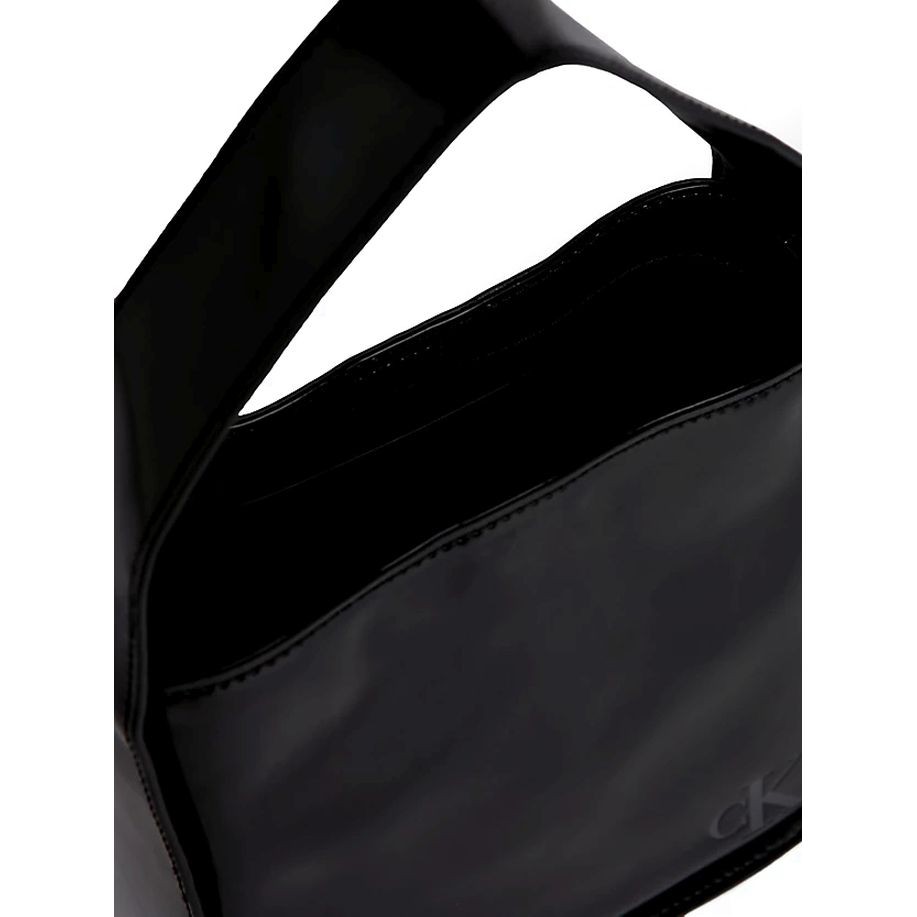 CALVIN KLEIN JEANS Rankinė per petį moterims, Juoda, Block bucket crossbody 4