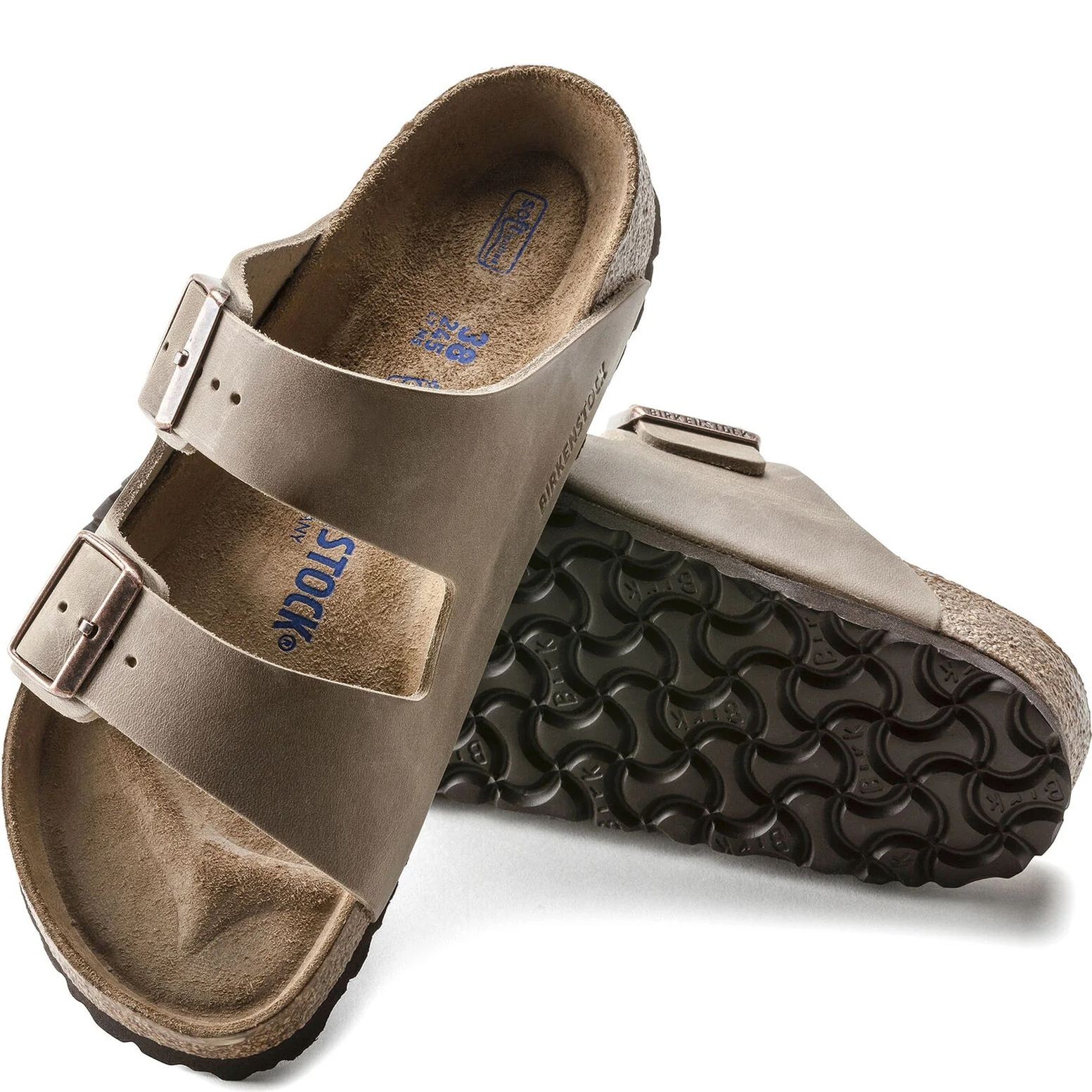 BIRKENSTOCK Šlepetės, Ruda, Arizona slippers 3