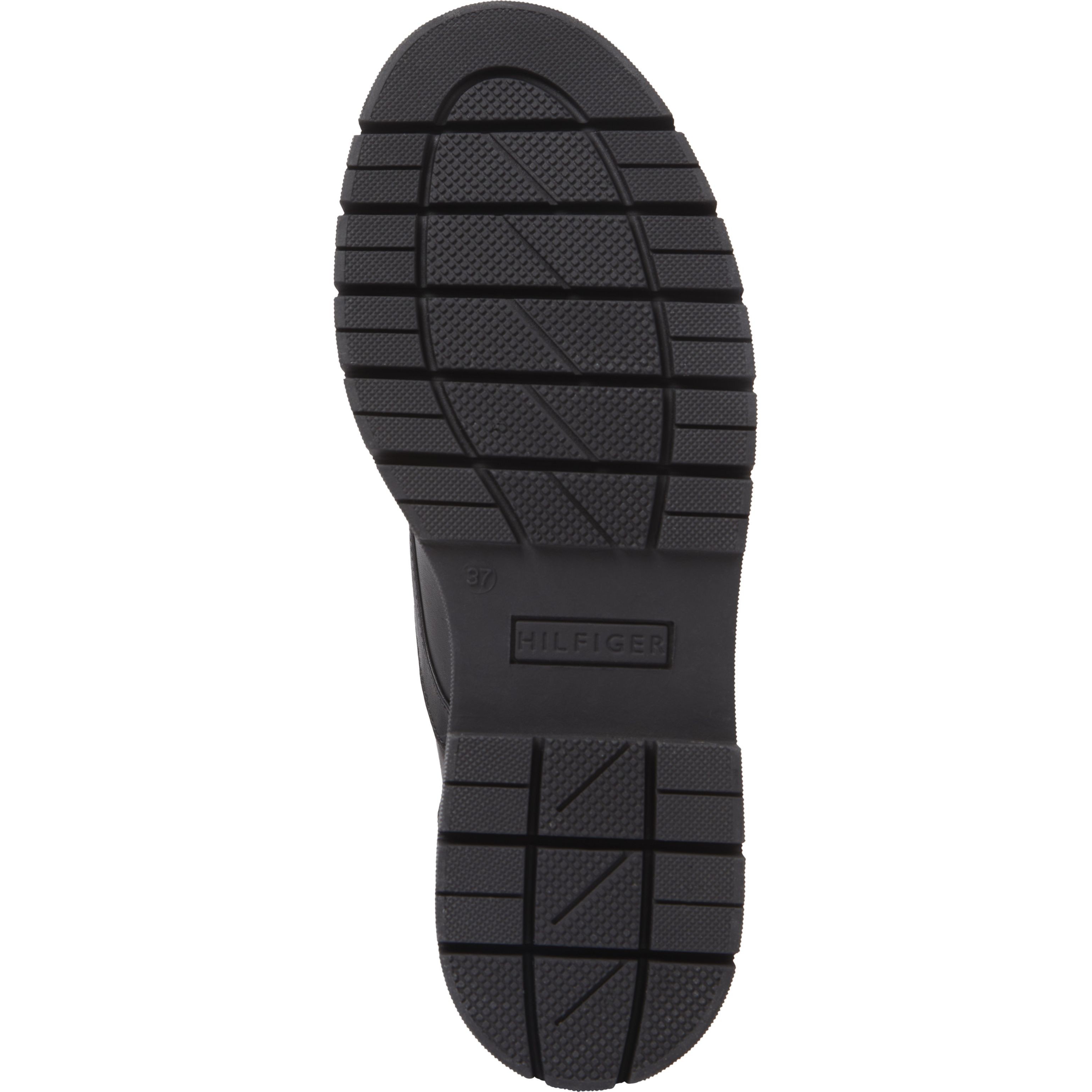 TOMMY HILFIGER Aulinukai moterims, Juoda, Cleated lace-up mono booties 6