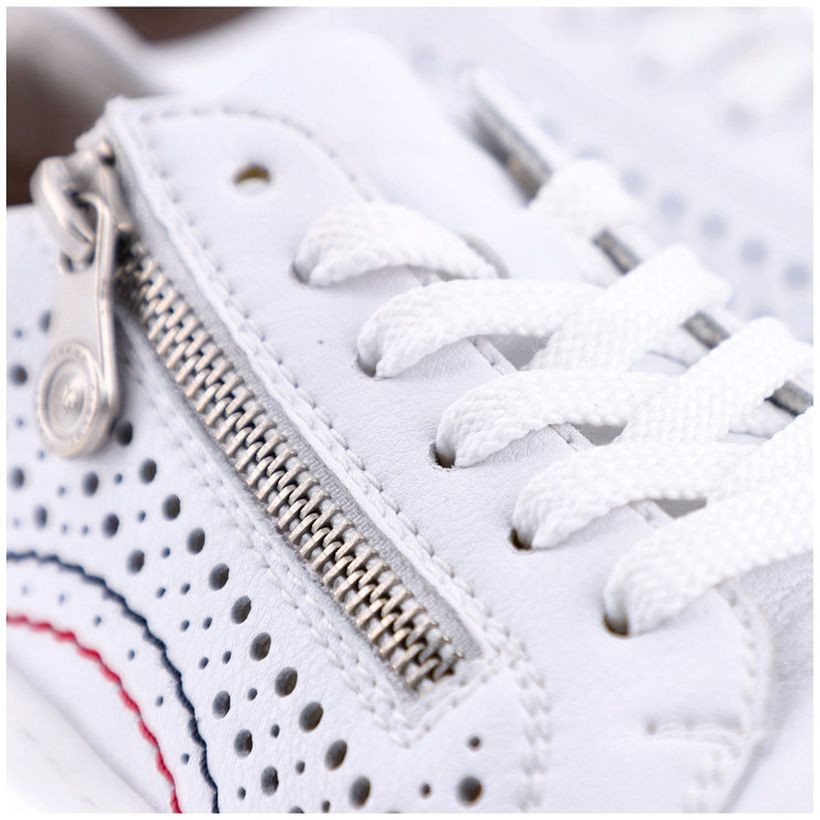 RIEKER Laisvalaikio bateliai moterims, Balta, LEISURE 5