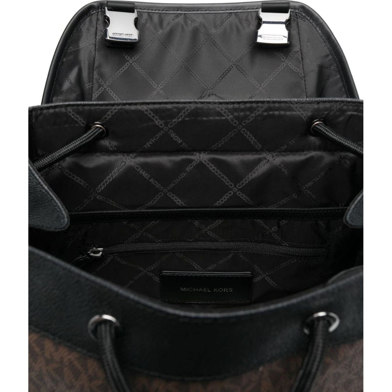 MICHAEL KORS Kuprinė vyrams, Ruda, City backpack 4