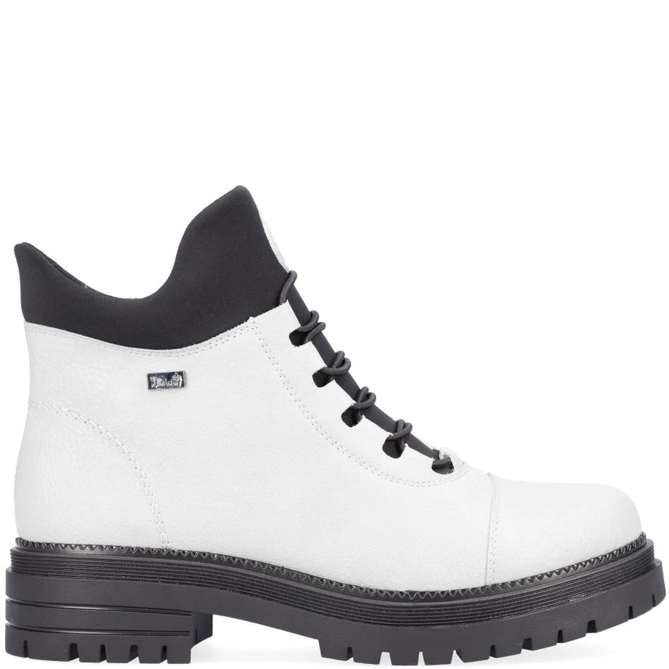 RIEKER Aulinukai moterims, Balta, BOOTIES 2