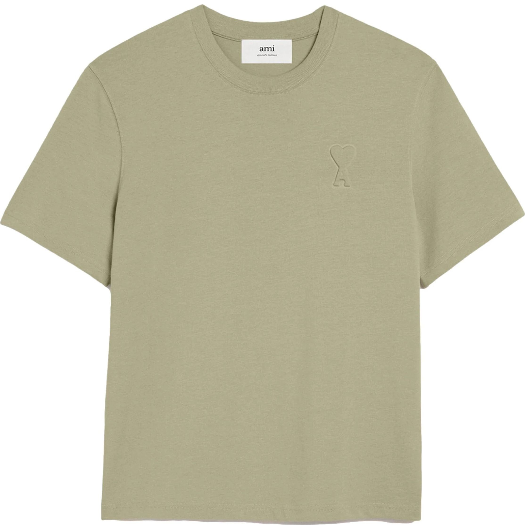 AMI PARIS Marškinėliai trump. rankovėmis, Pilka, T-shirt