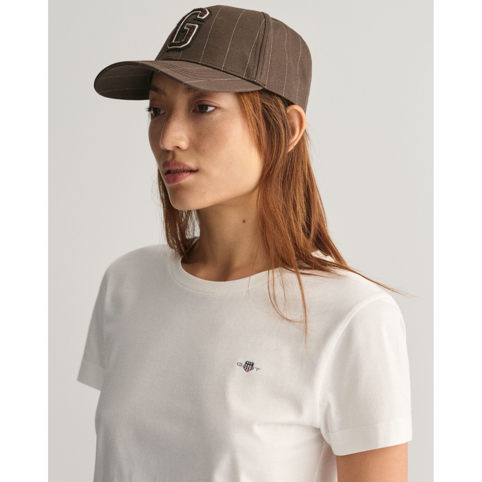 GANT Marškinėliai moterims, Balta 6