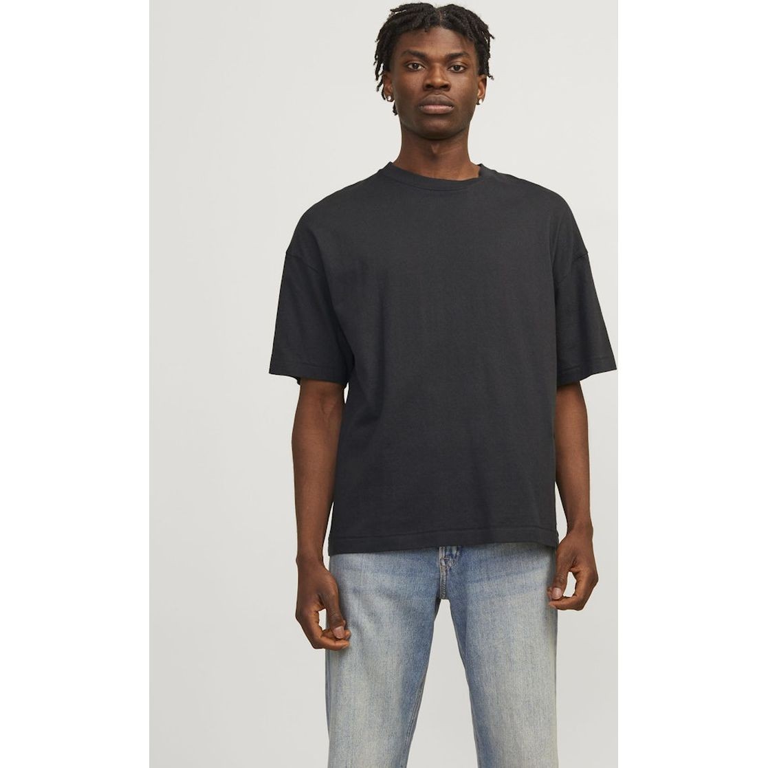 JACK & JONES Marškinėliai vyrams, Juoda, Jormilos t-shirts 3