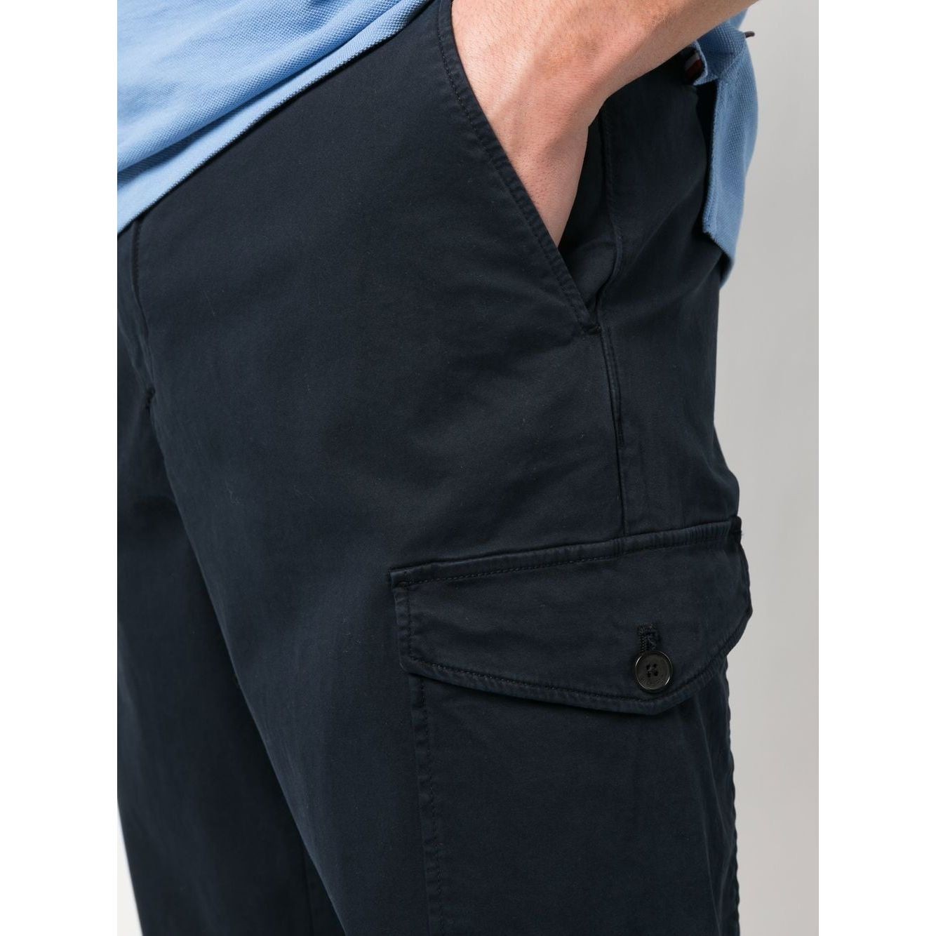 TOMMY HILFIGER Laisvalaikio kelnės vyrams, Mėlyna, Chelsea cargo 4