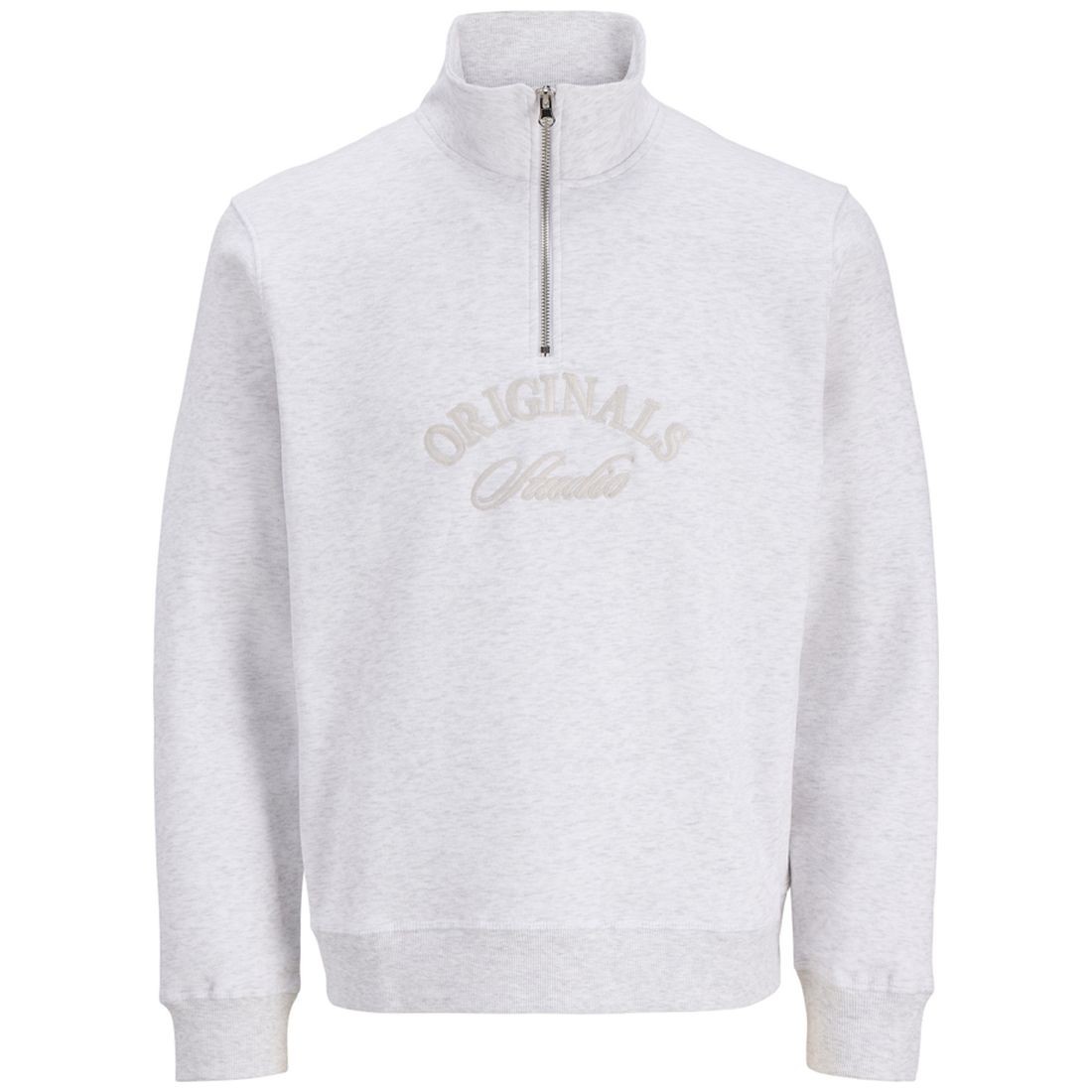 JACK & JONES Megztinis vyrams, Balta, Bleecker branding sweat